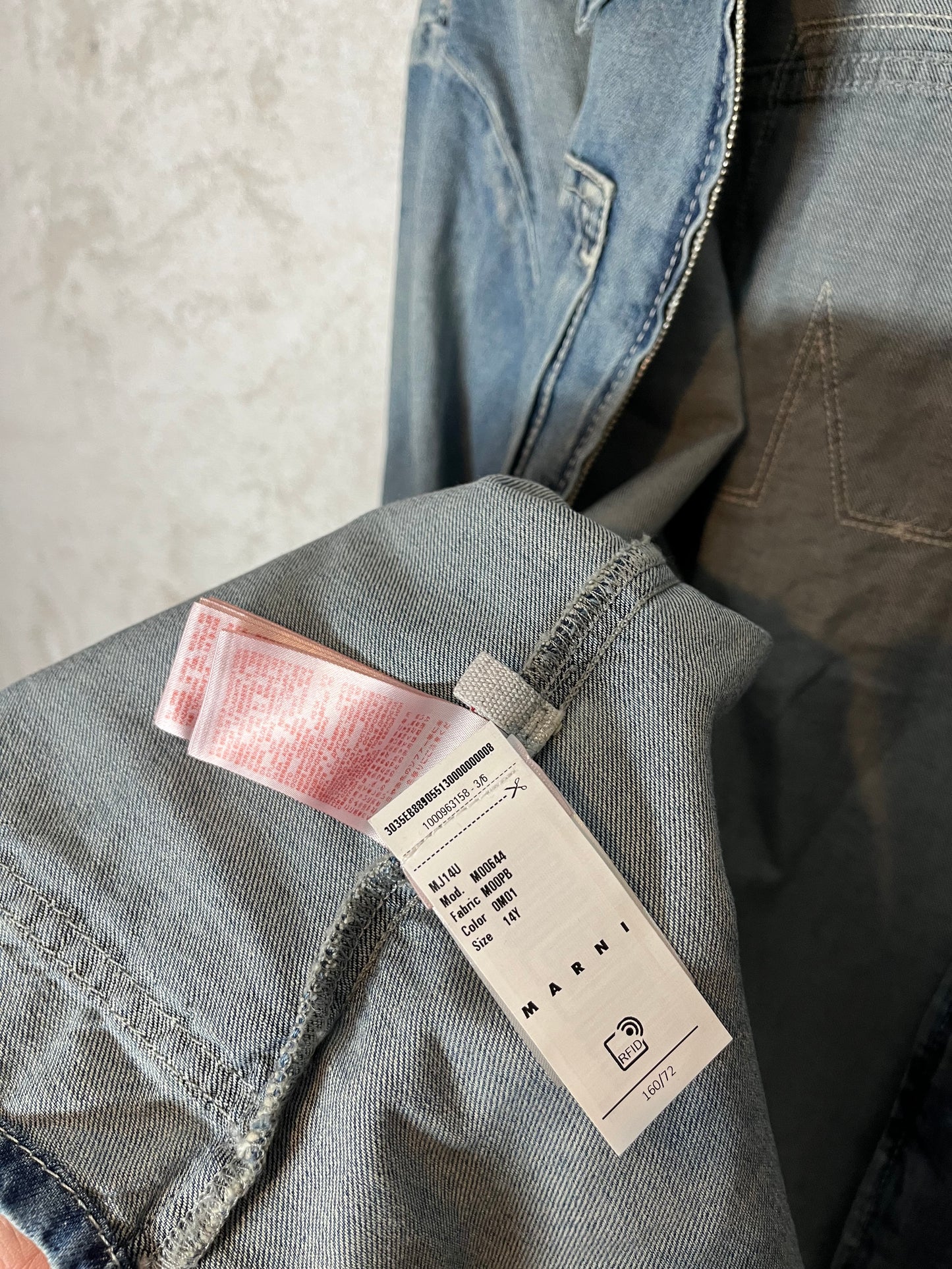 Marni “M” denim jacket - S
