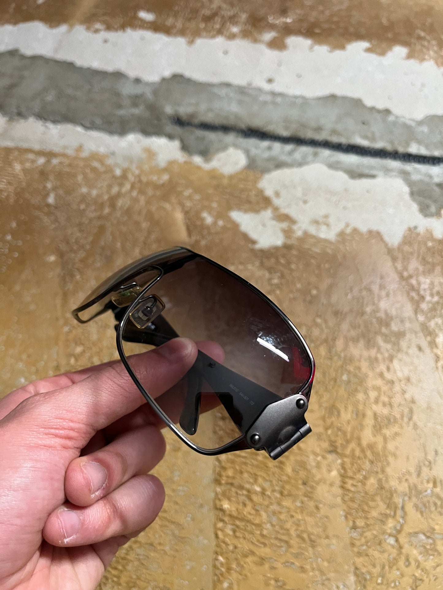 Miu Miu vintage shield sunglasses + box