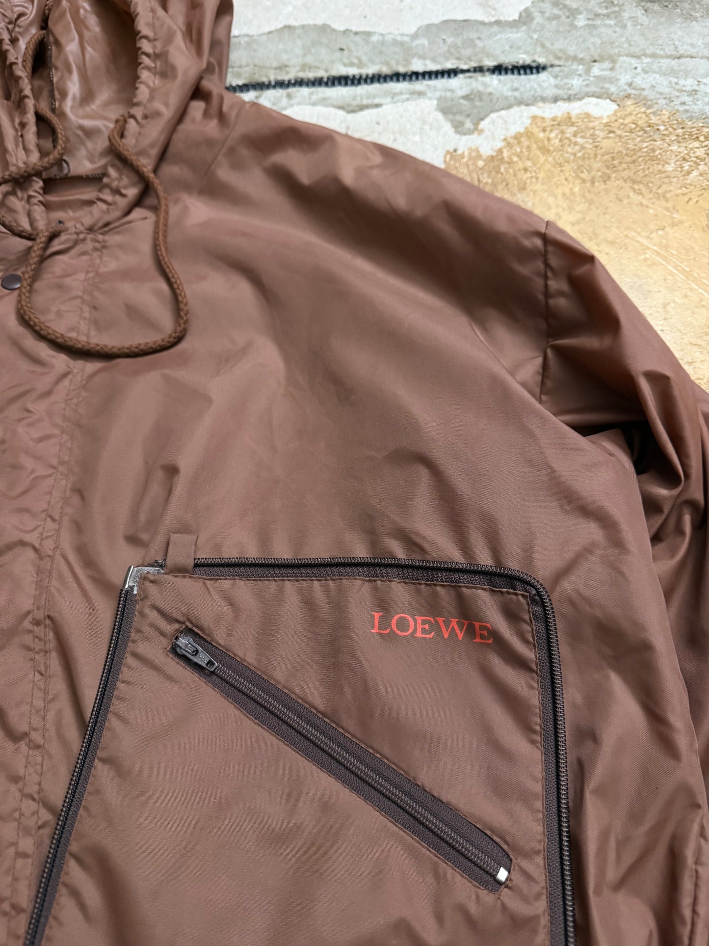 LOEWE made in Spain foldable bag jacket - XS
