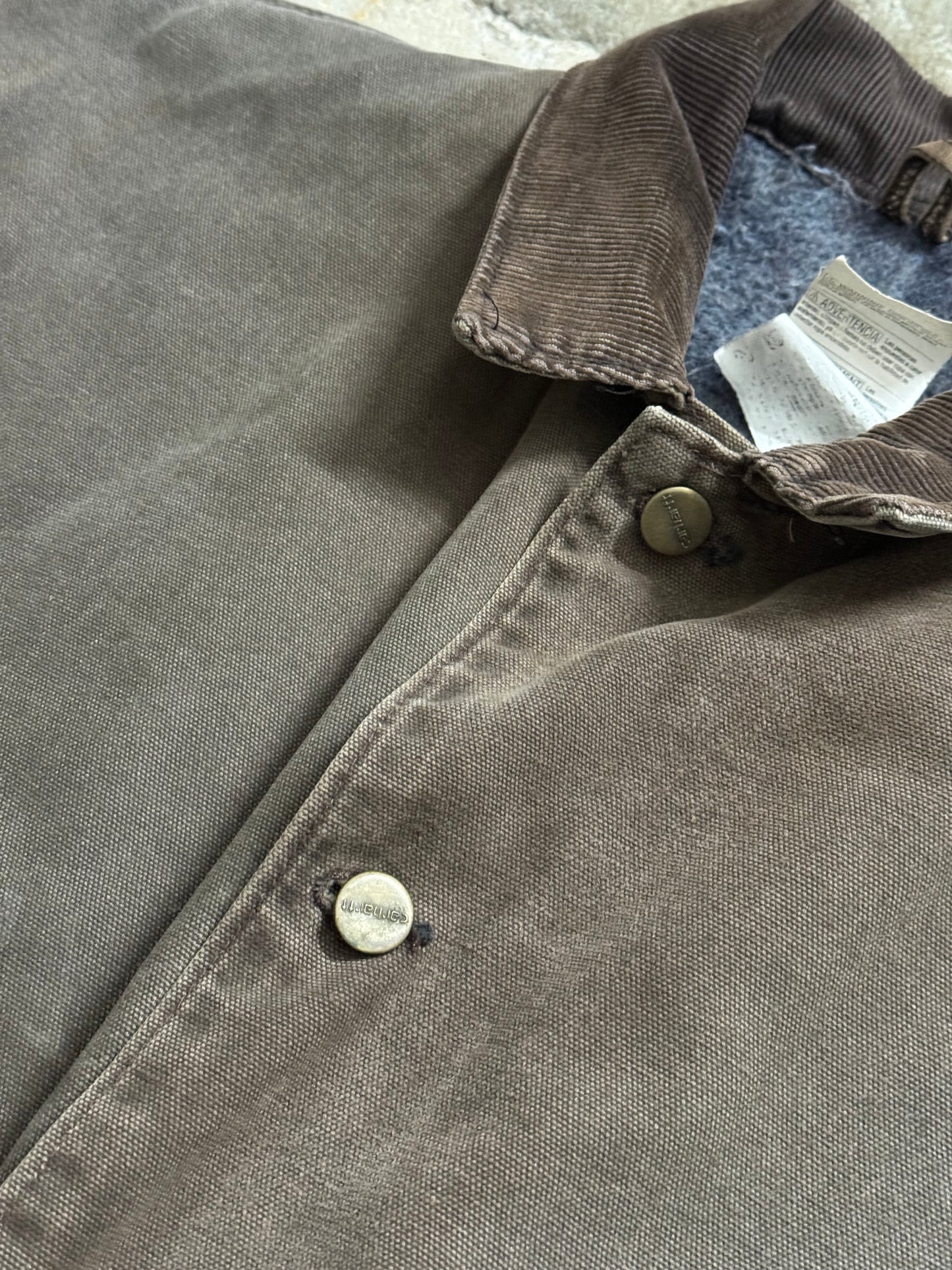 Carhartt CO2CHT vintage blanket lined chore jacket - XL
