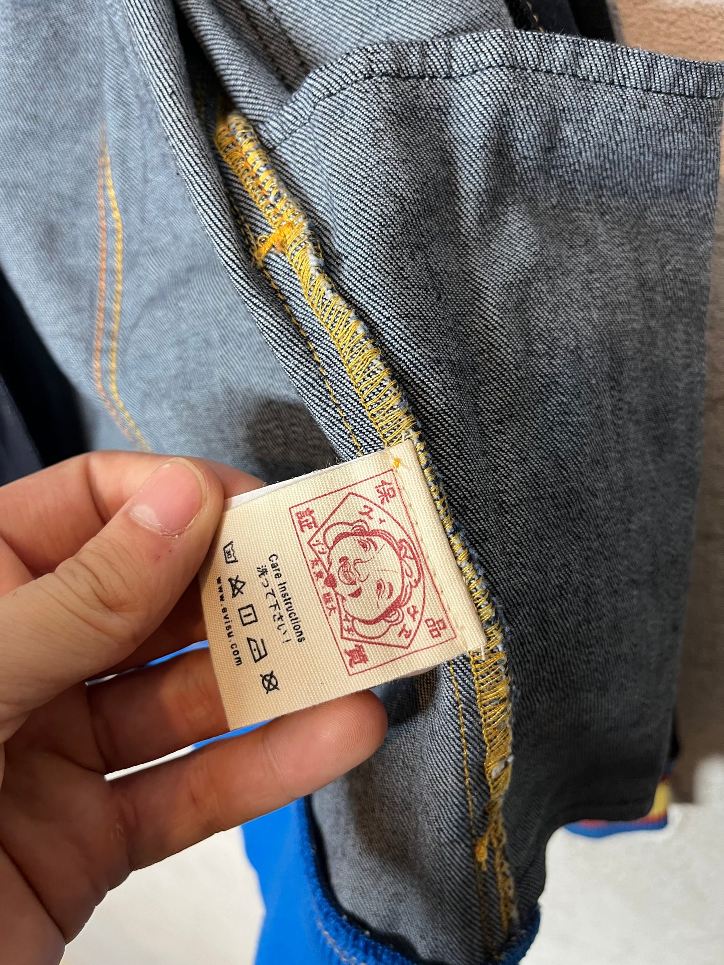 Evisu Japan vintage jeans jacket - M