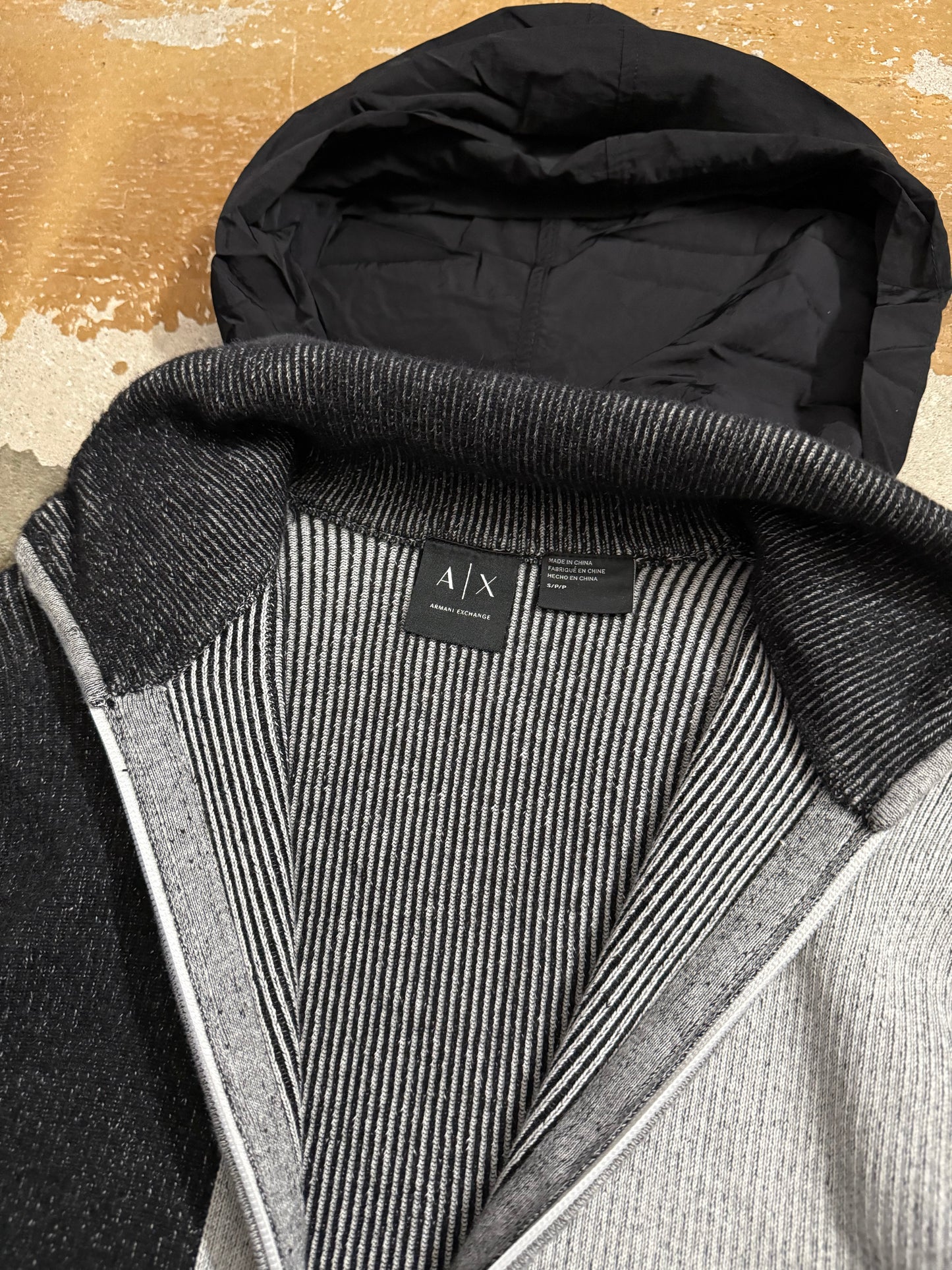 Armani exchange heavy knit sweater - S