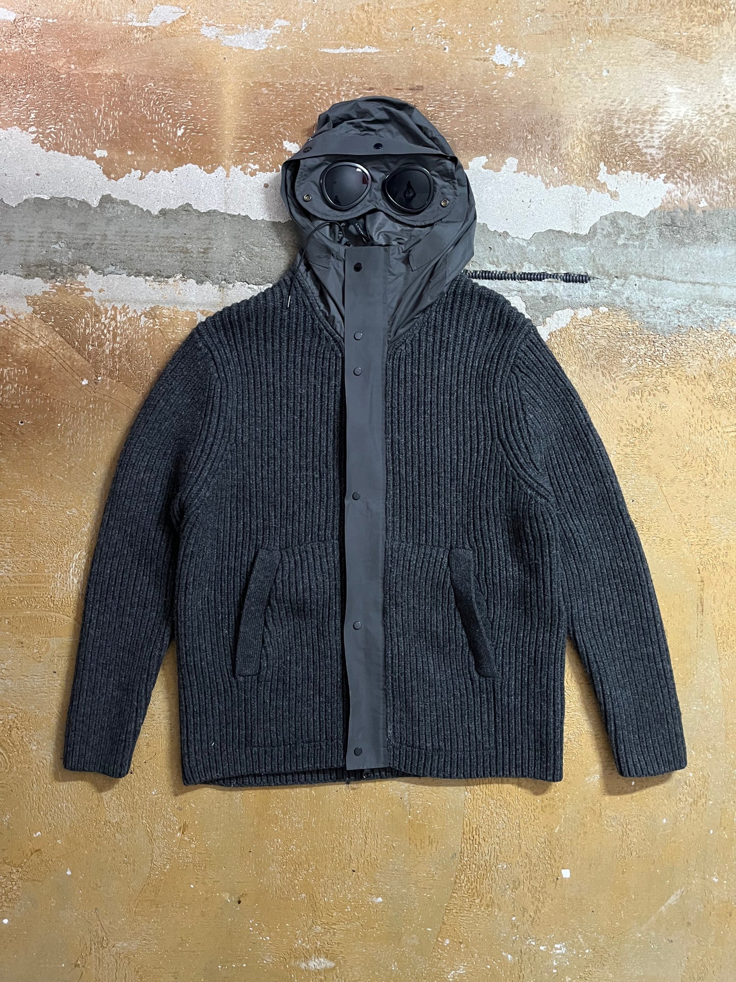 CP Company knitted goggle jacket - XL/XXL