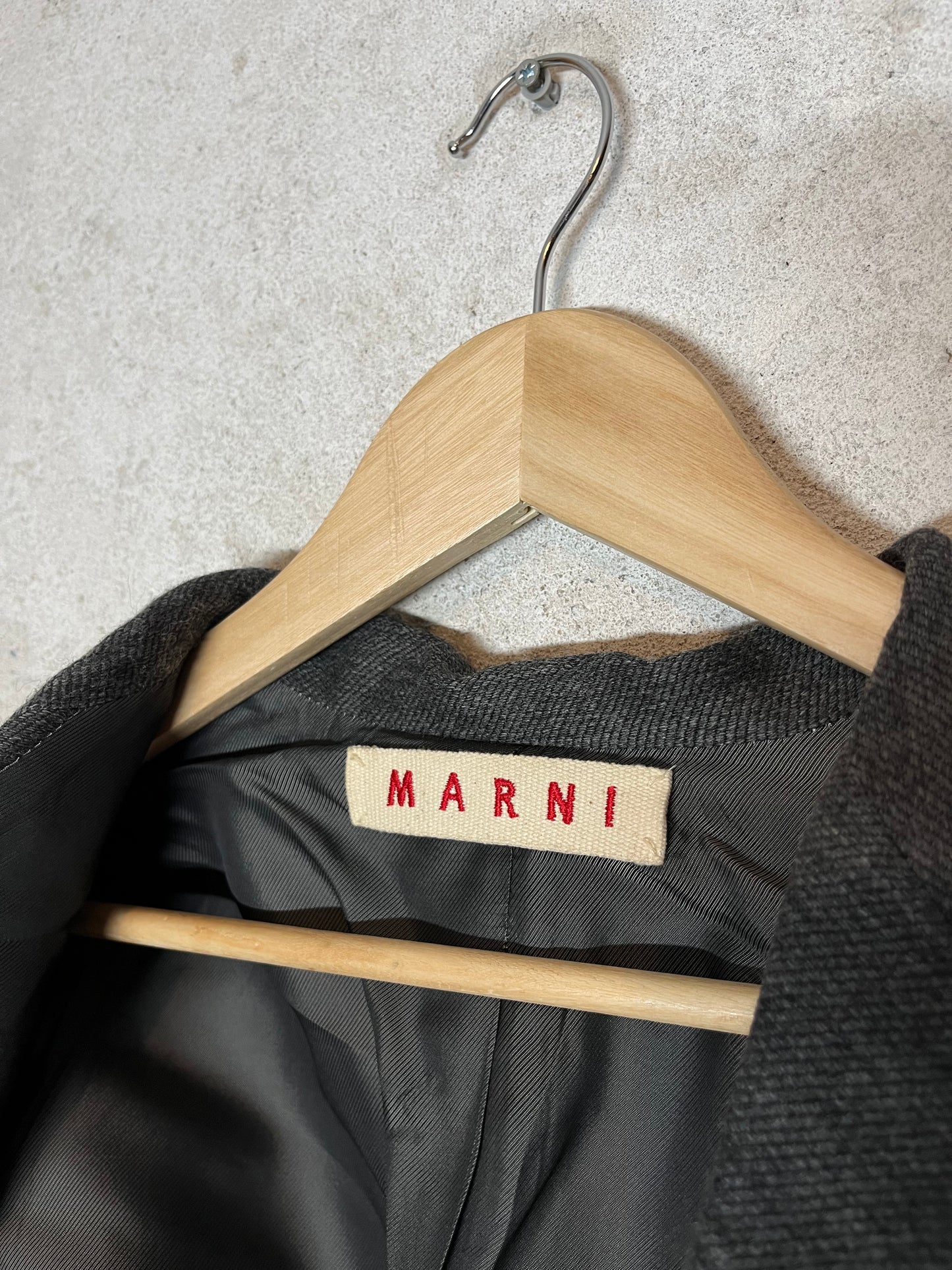 Marni 100% wool beaded blazer jacket - S