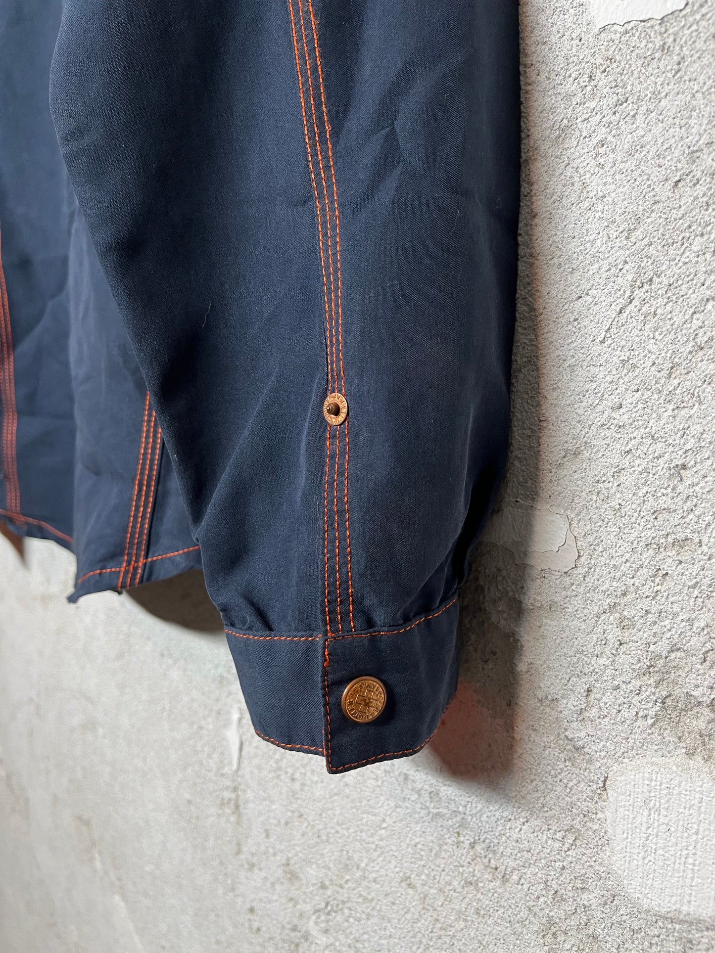 Jean Paul Gaultier 2000s button up overshirt top - M