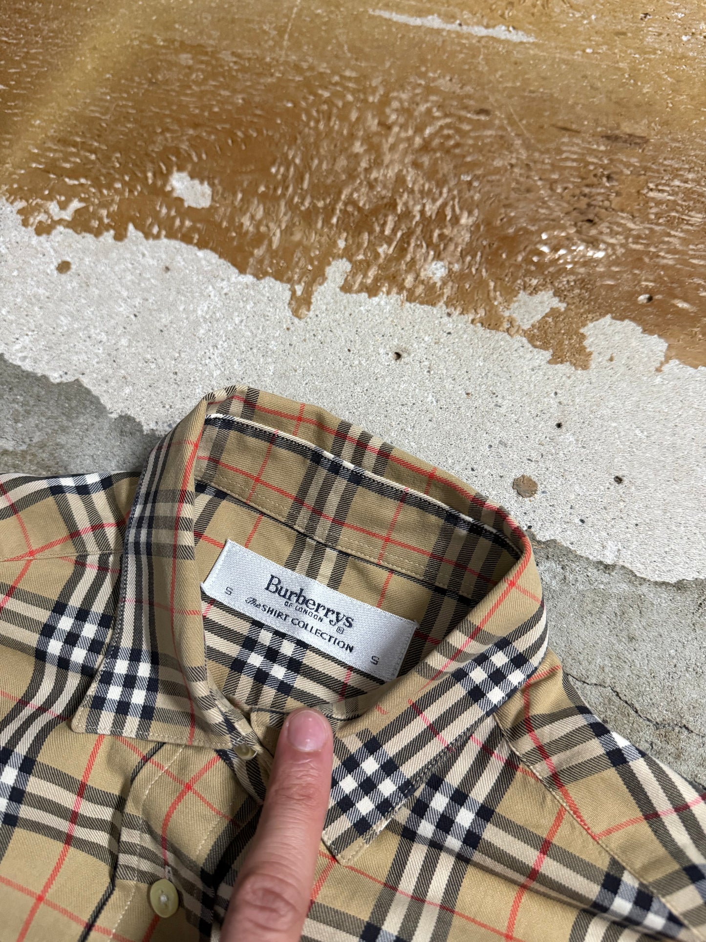 Burberry monogram vintage shirt - S
