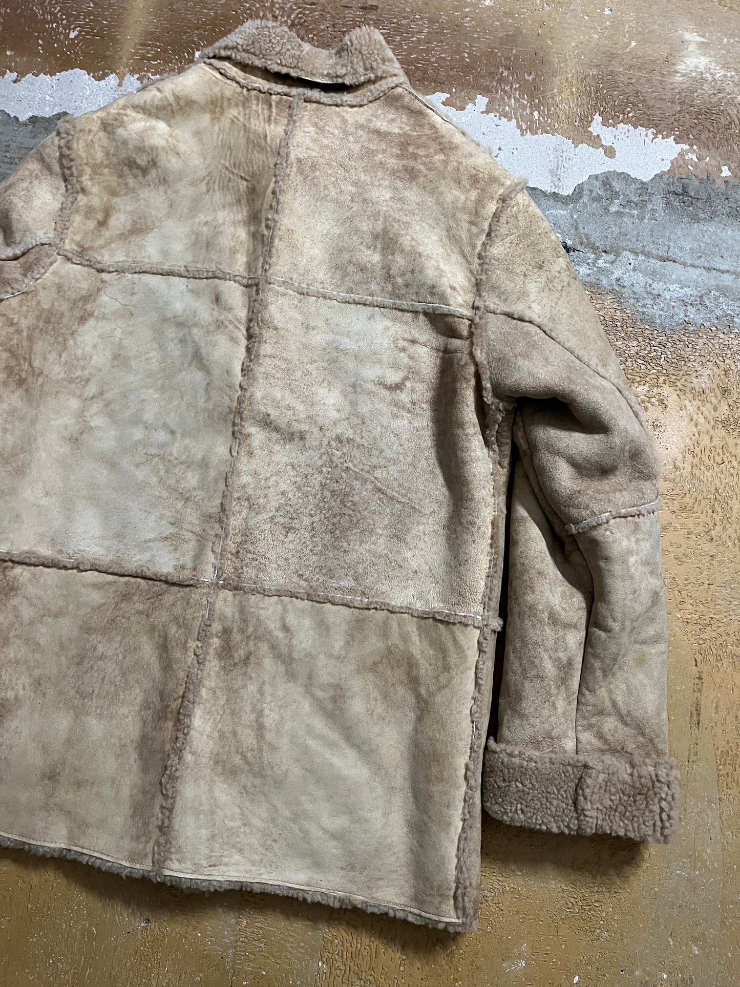 Dolce & Gabbana sherling afghan coat - M