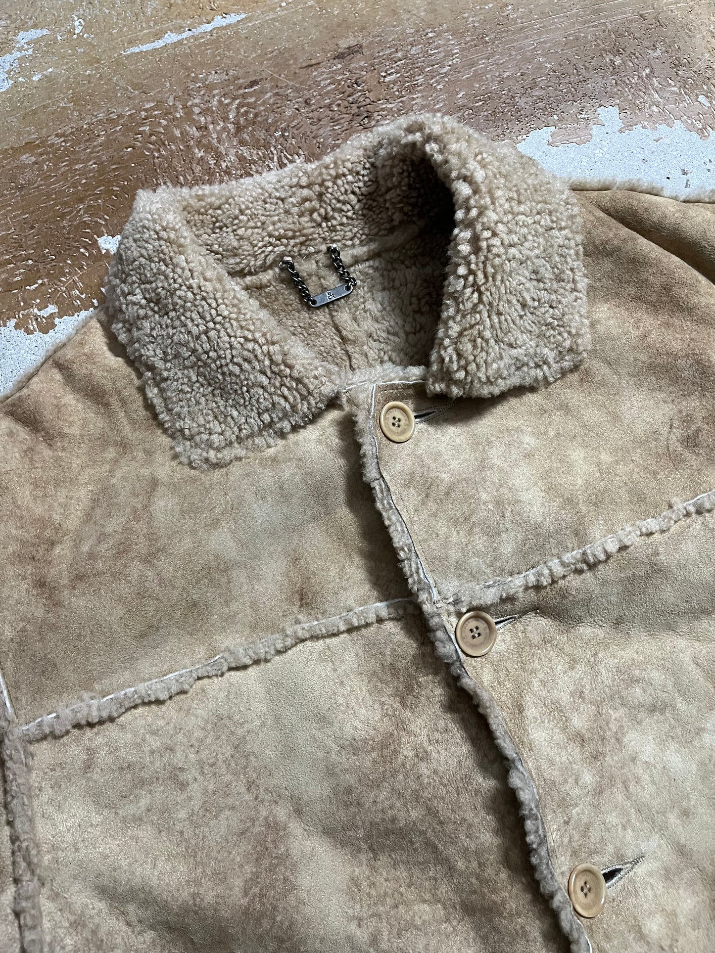 Dolce & Gabbana sherling afghan coat - M
