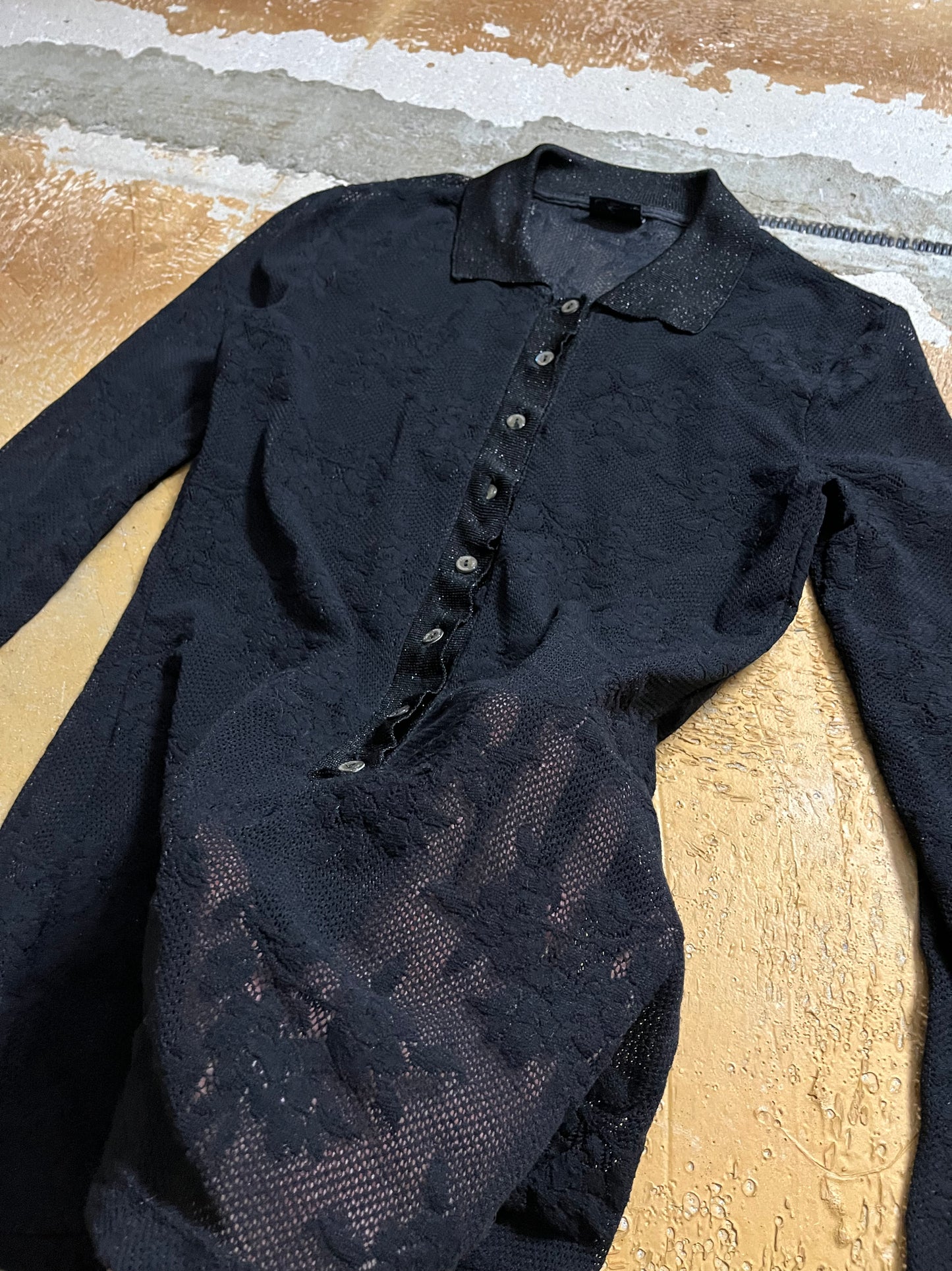Dolce & Gabbana mesh lace top - M