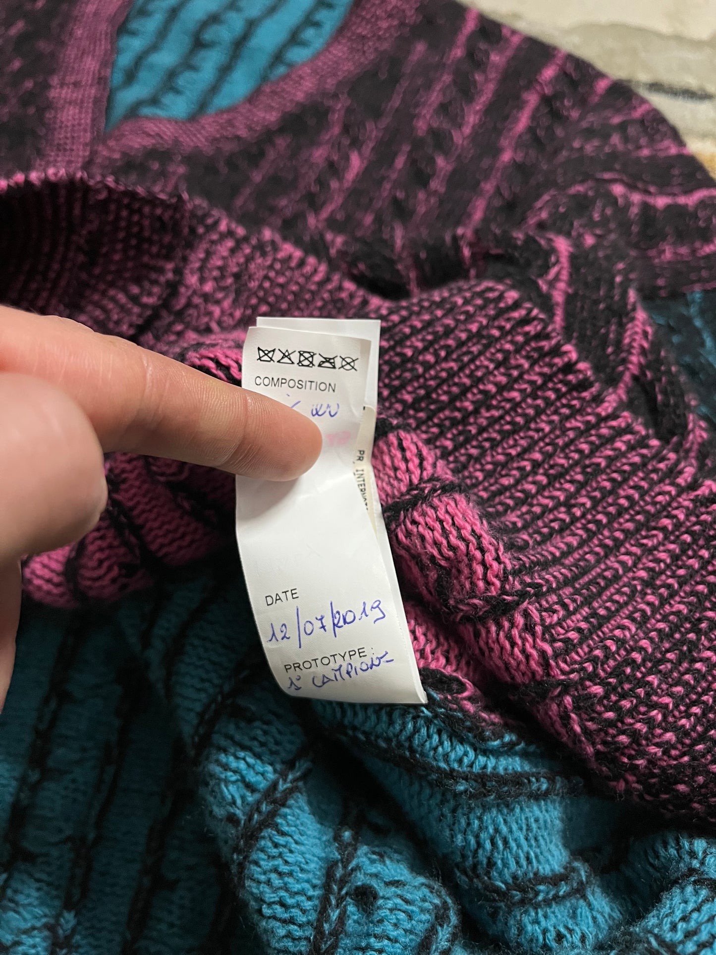 LOEWE SAMPLE knit cardigan sweater -