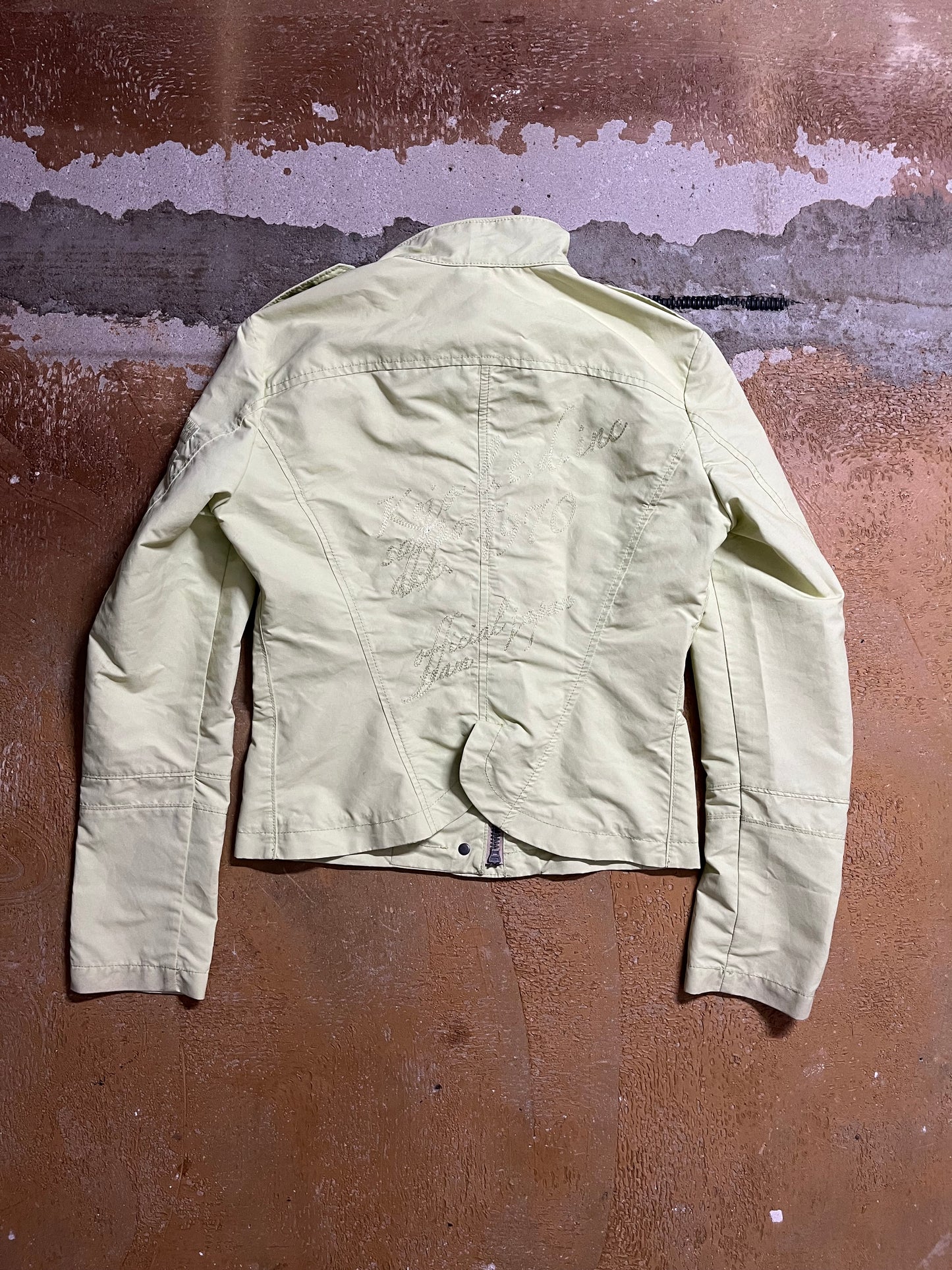 KEJO assymetrical embroidered japanese jacket - XS