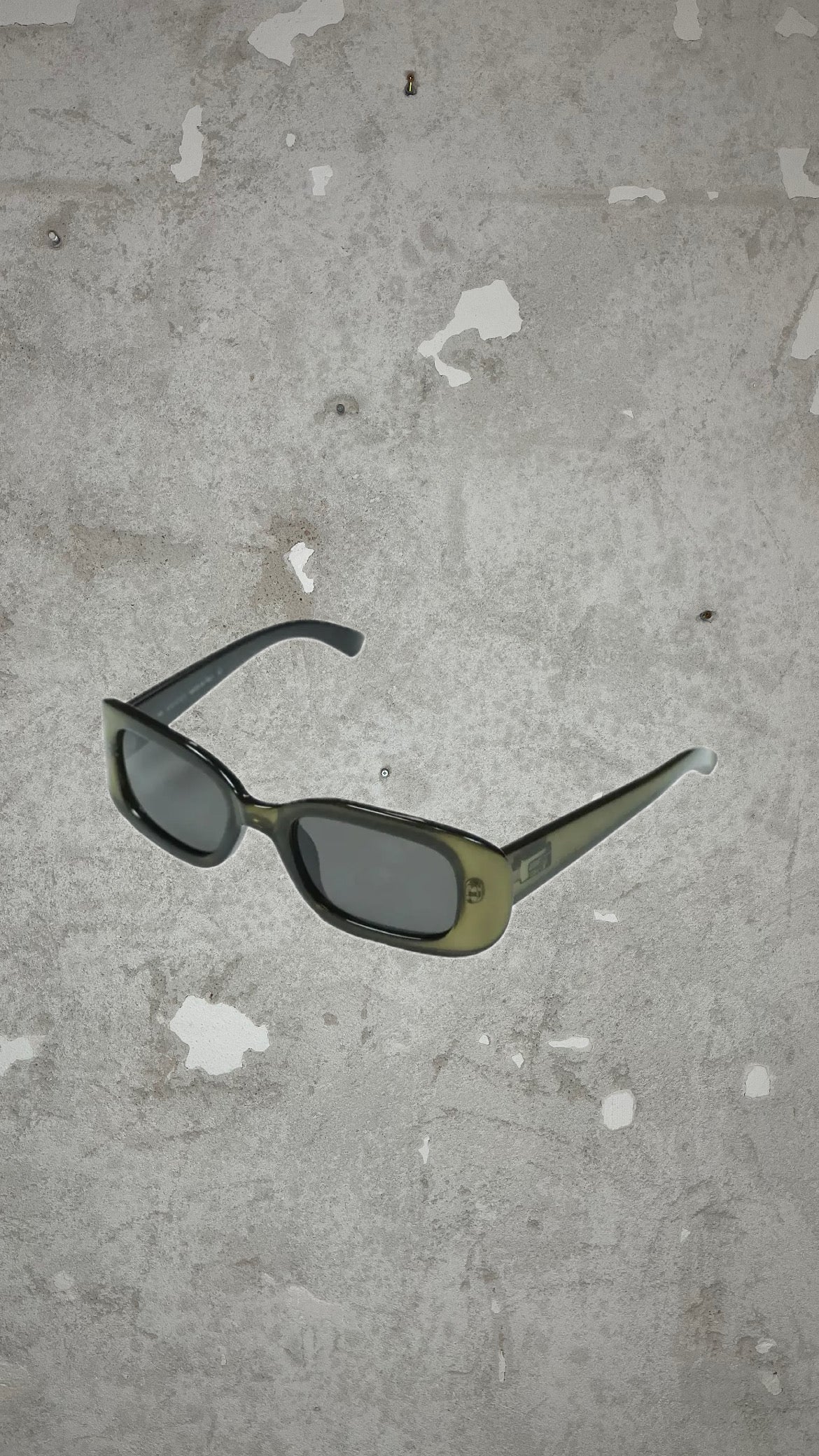 Gucci Green Vintage Sunglasses