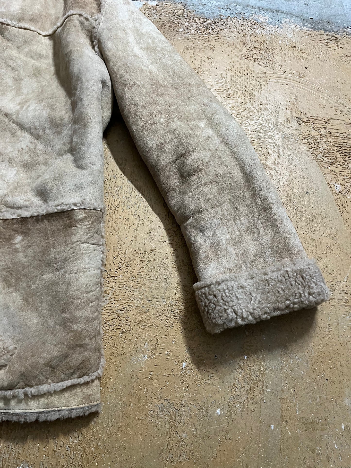 Dolce & Gabbana sherling afghan coat - M