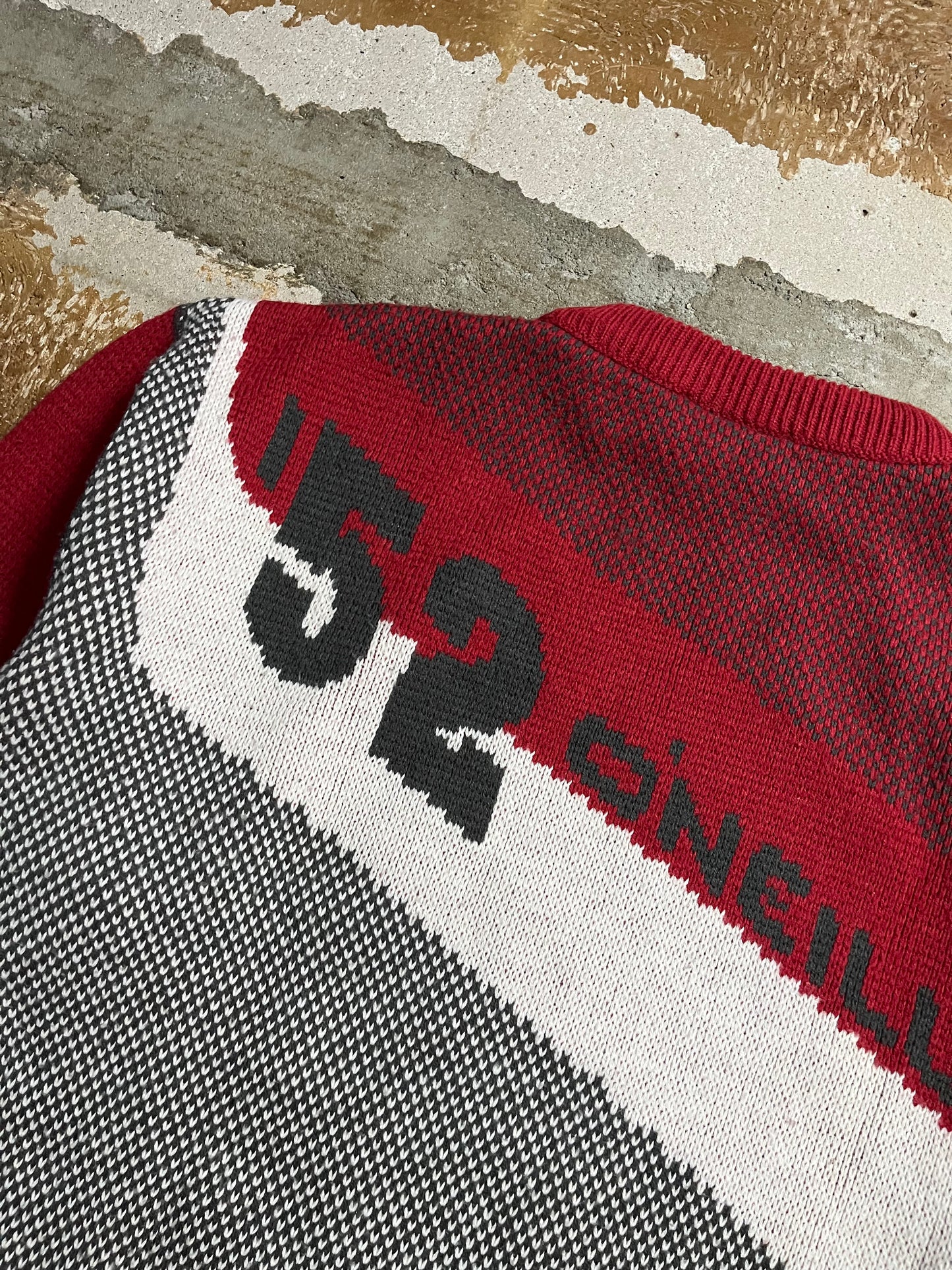 O’neill vintage retro ski snowboard knit sweater - M