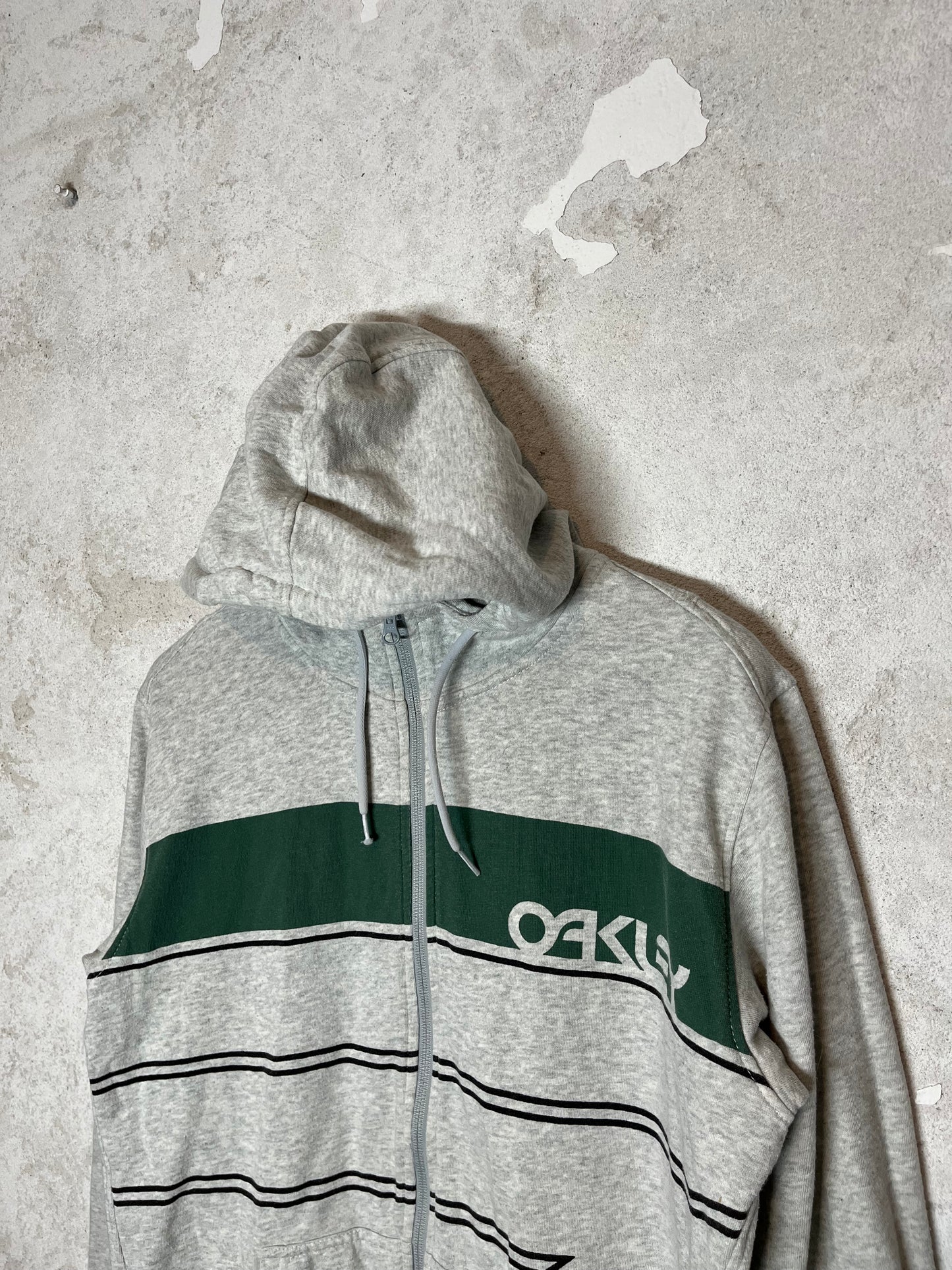 Oakley vintage retro 2000s 90s y2k zip-up sweatshirt