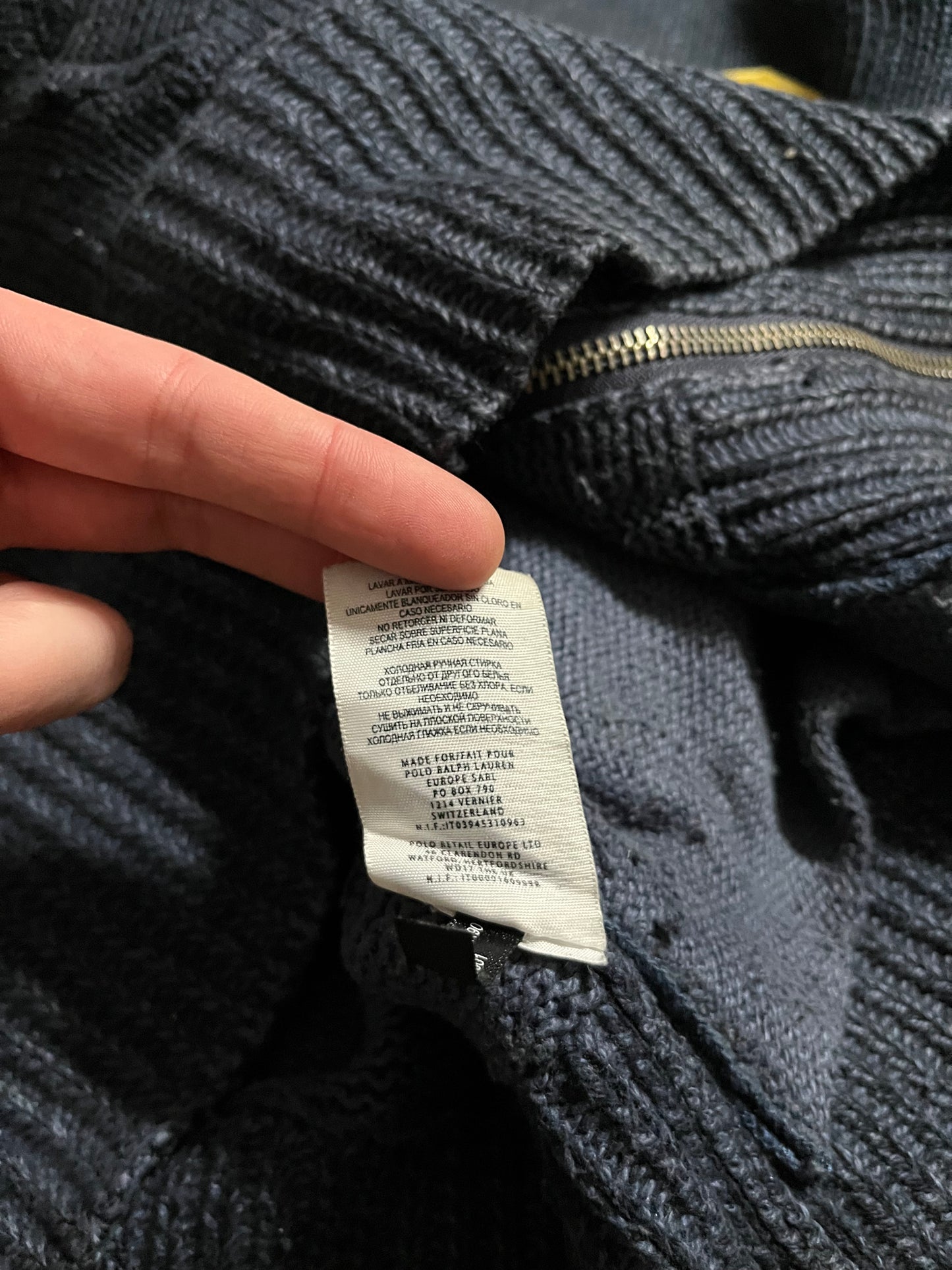 Ralph Lauren Double RL knit sweater - S