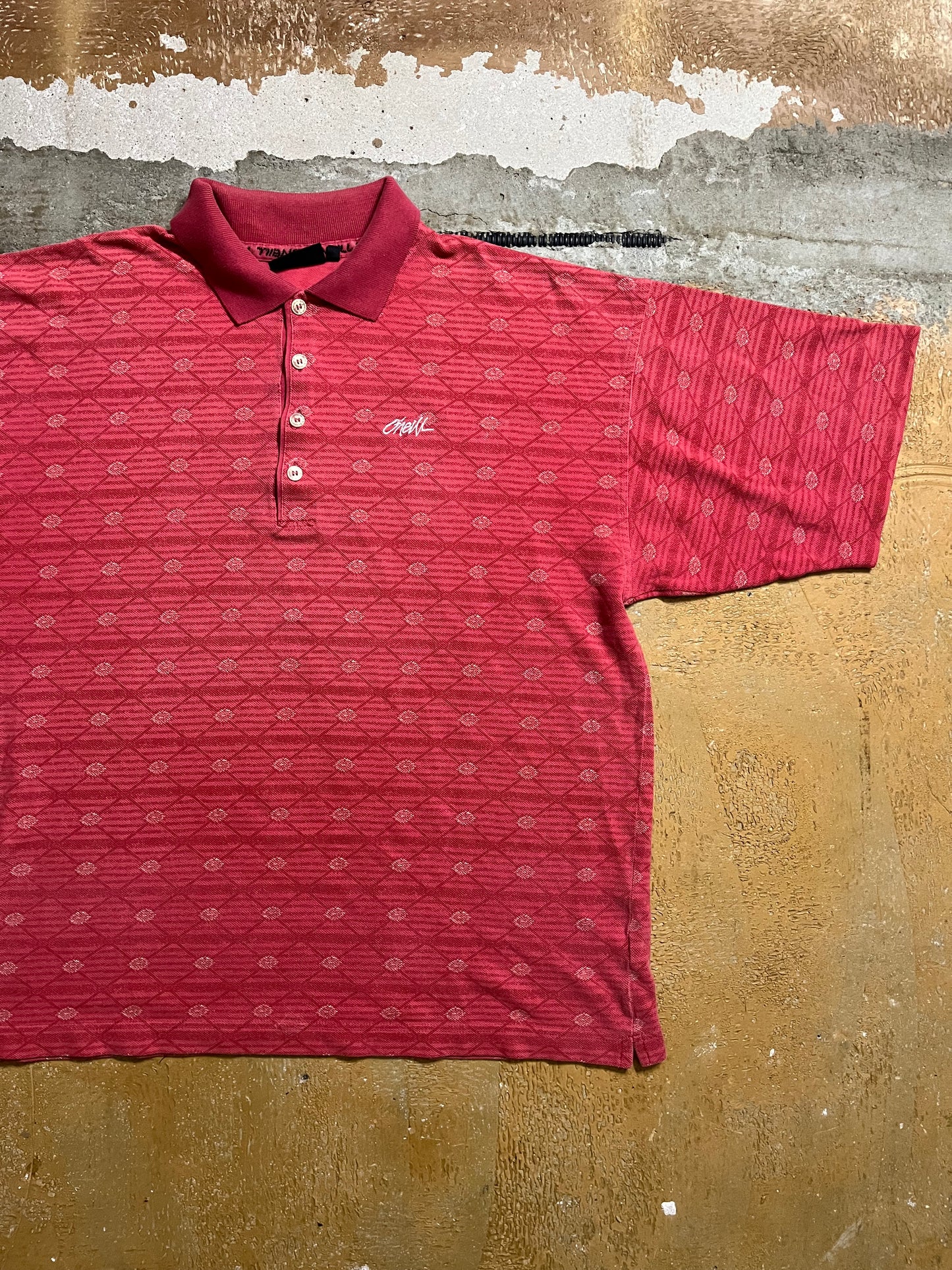 O’neill vintage red polo shirt - L