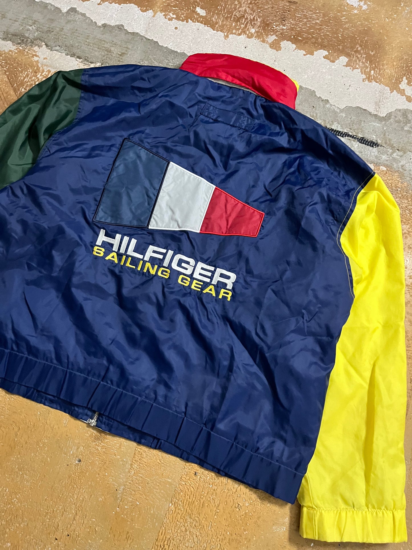 Tommy Hilfiger vintage sailing gear jacket - L