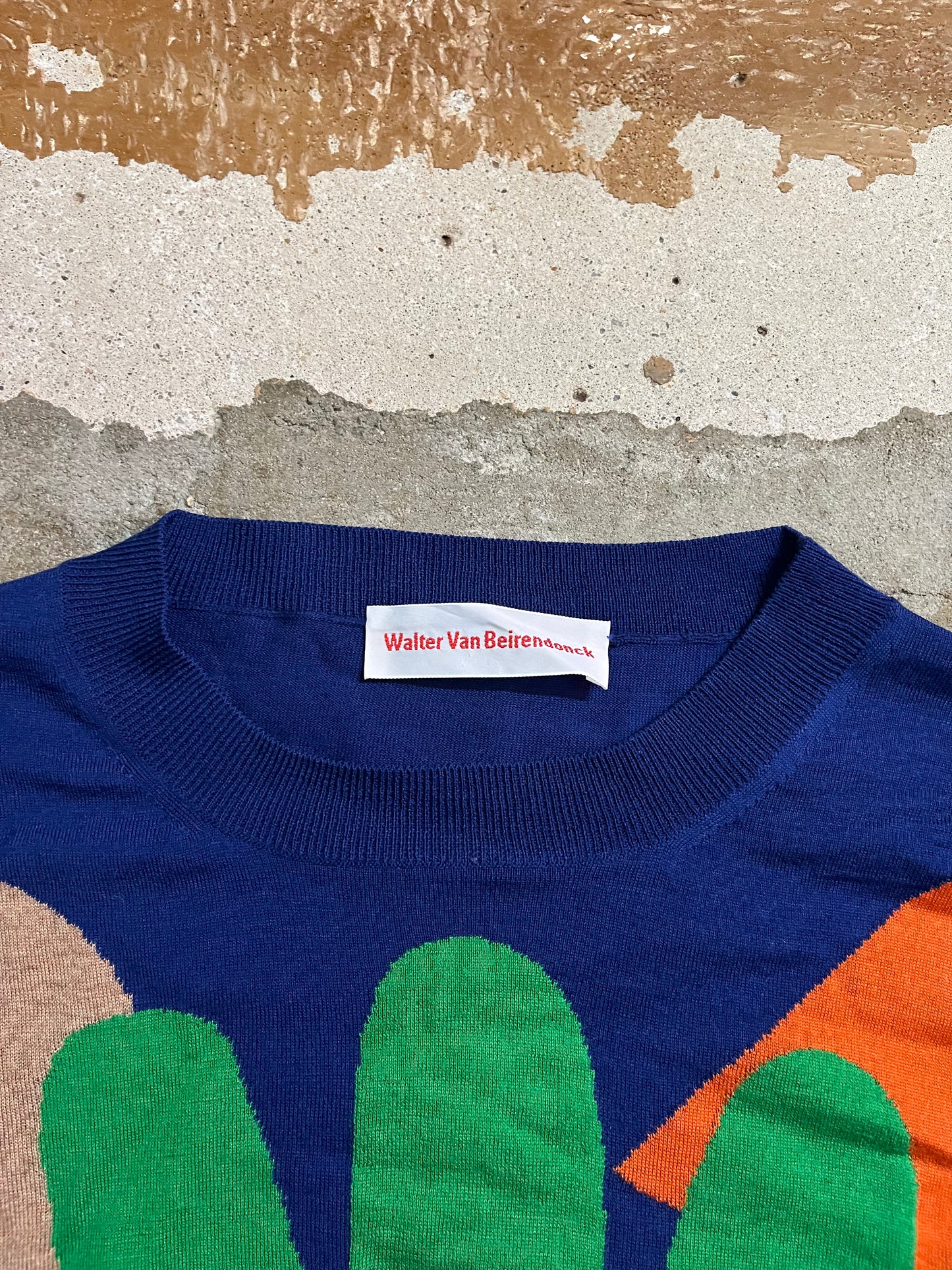 Walter van Beirendonck runway 100% wool sweater - L