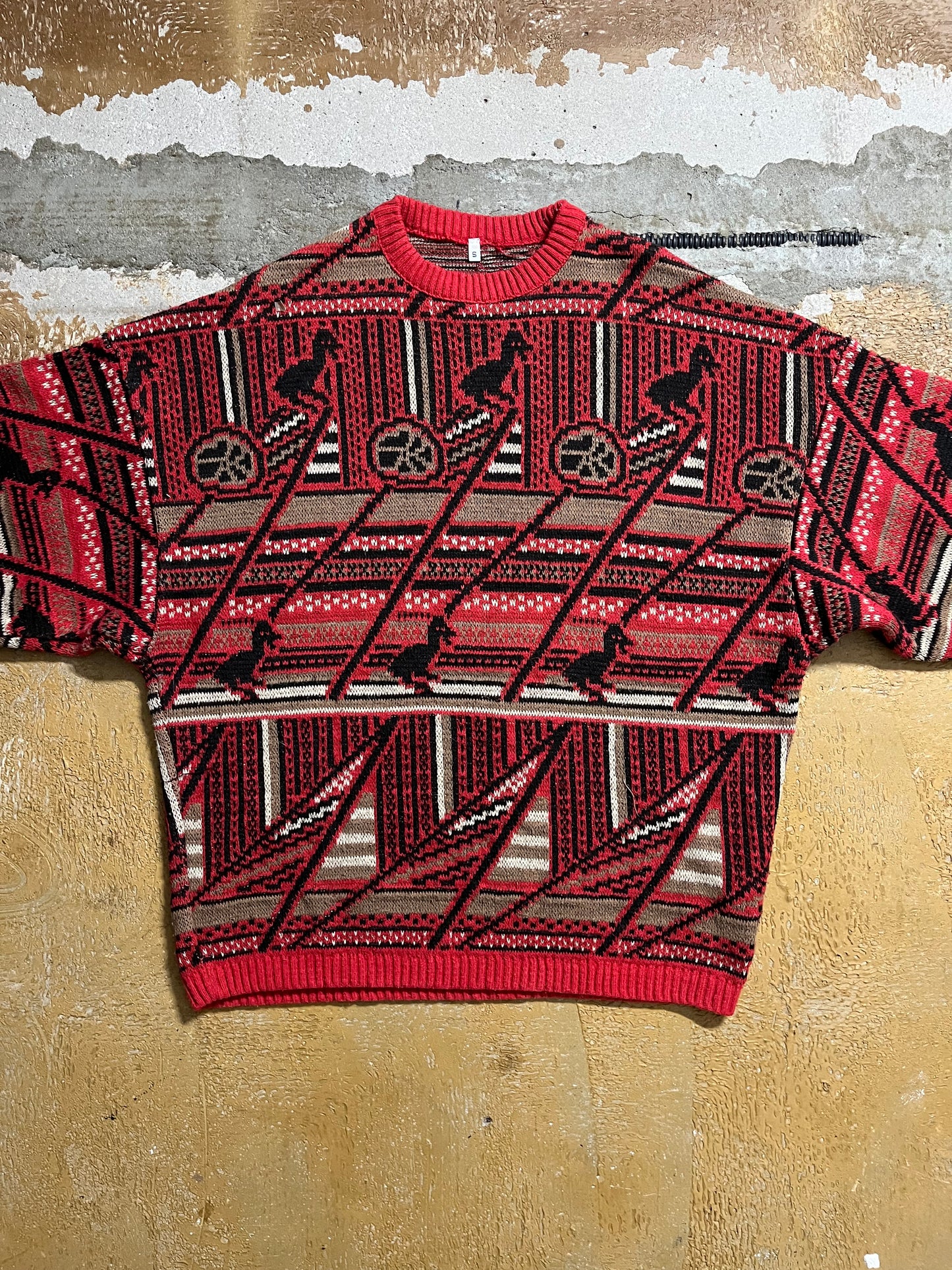 Oxbow vintage ski winter sweater - S