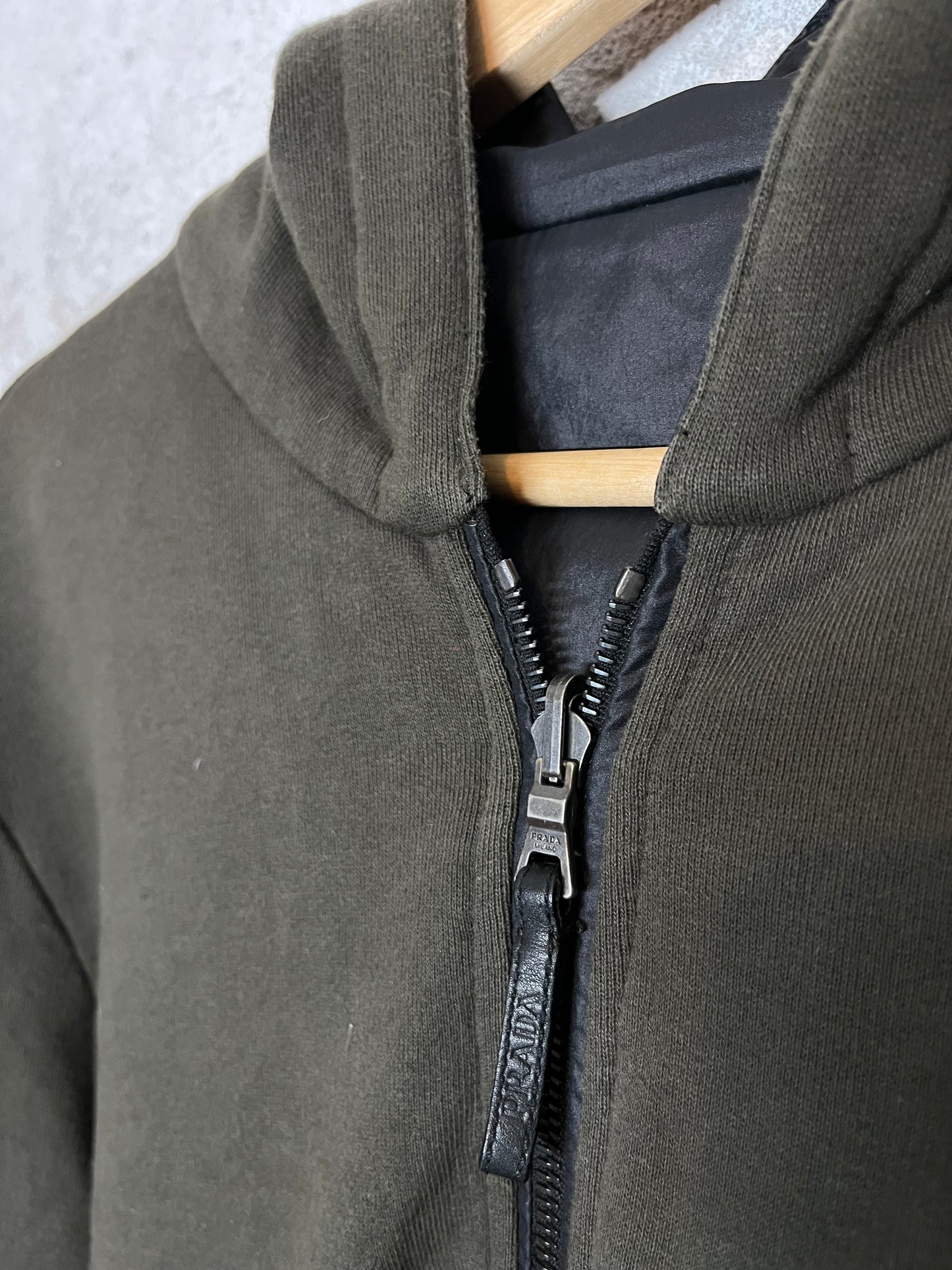 Prada vintage reversible retro designer 2000s jacket zip-up - M