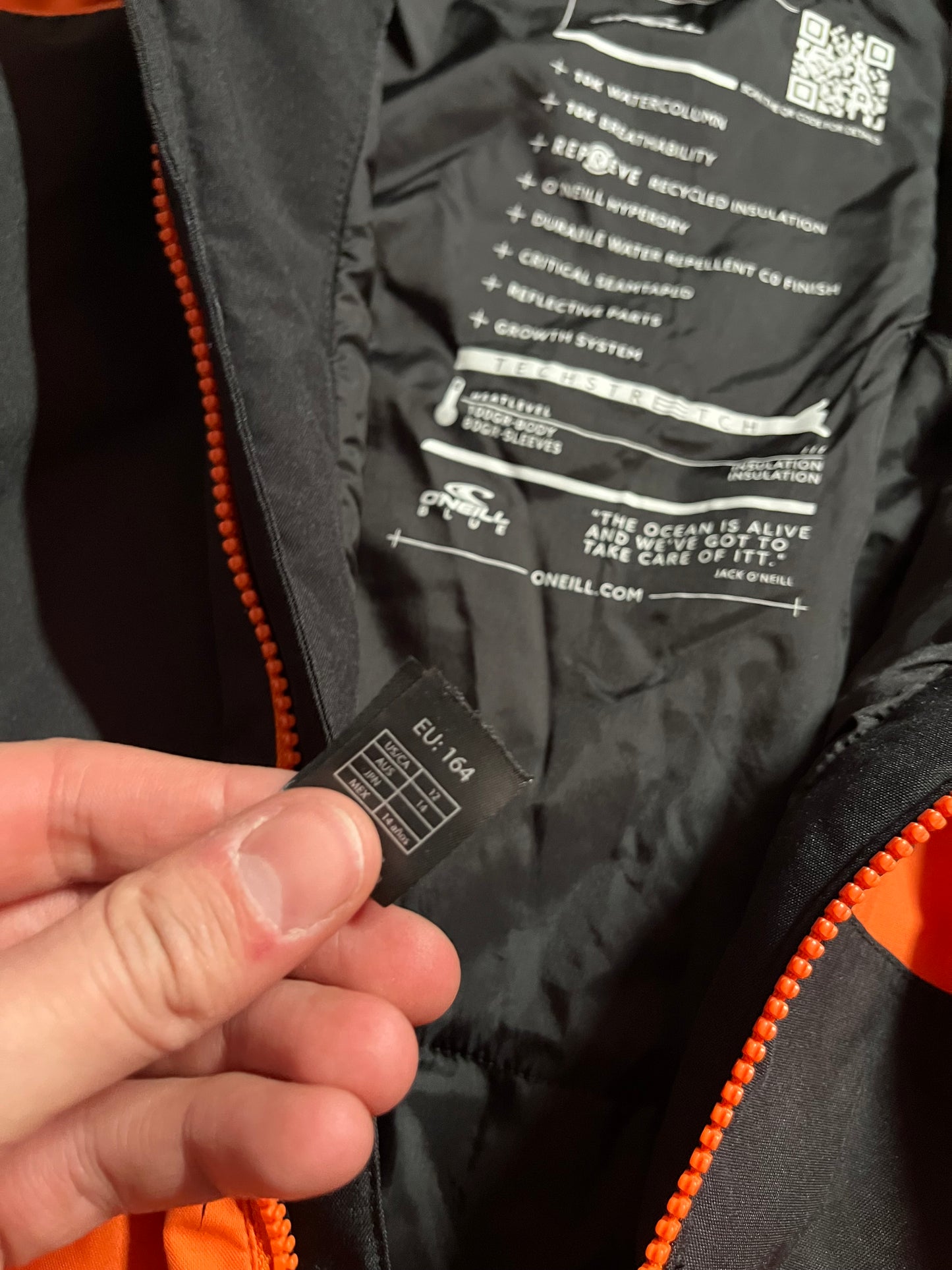 O’neill ski snowboard winter jacket - XS