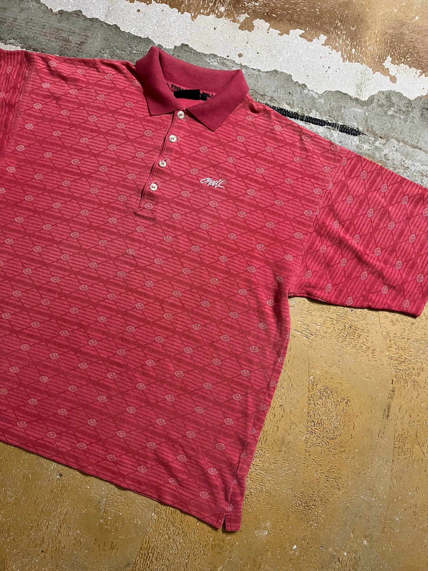O’neill vintage red polo shirt - L