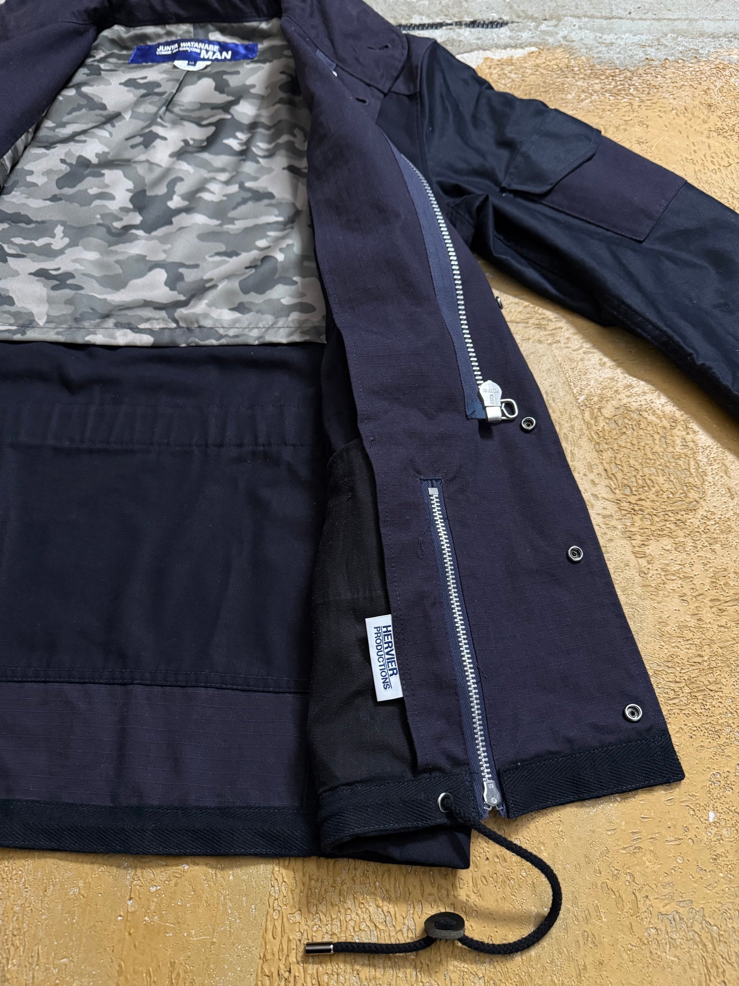 Junya Watanabe military jacket with waist belt - M