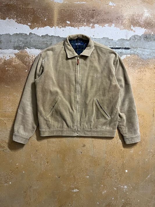 Ralph Lauren vintage corduroy beige harrington jacket - L