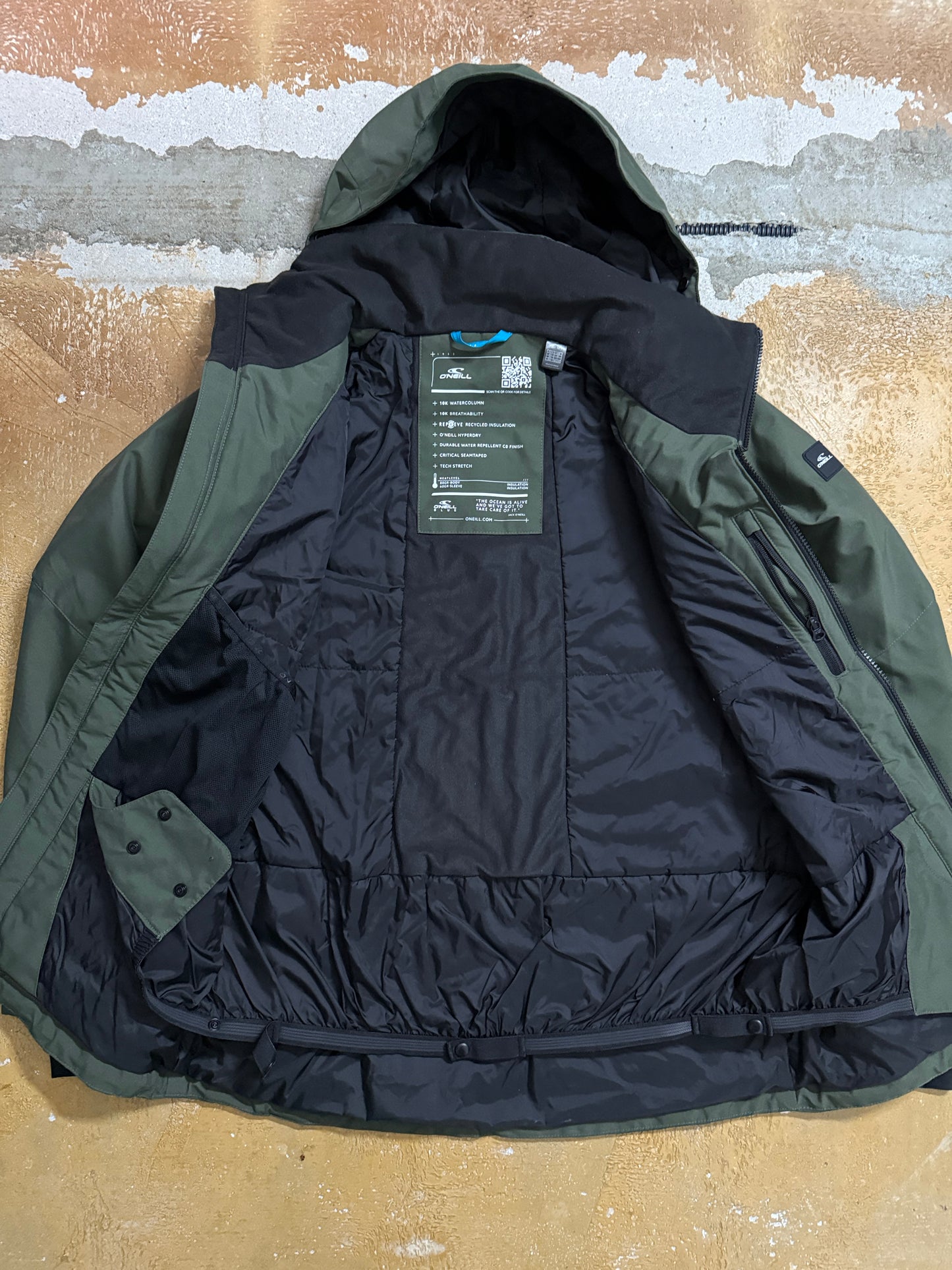 O’neill full ski outfit jacket + pants - L