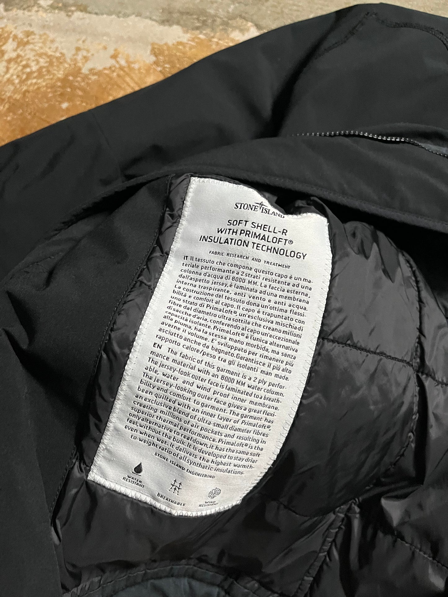 Stone Island assymetrical jacket - M