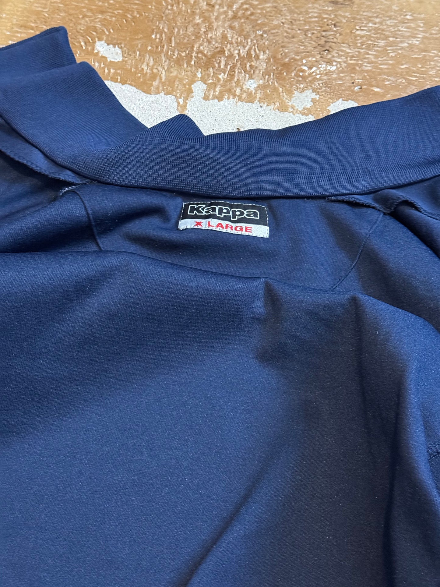 Kappa “Vichy” sweater jacket vest - L