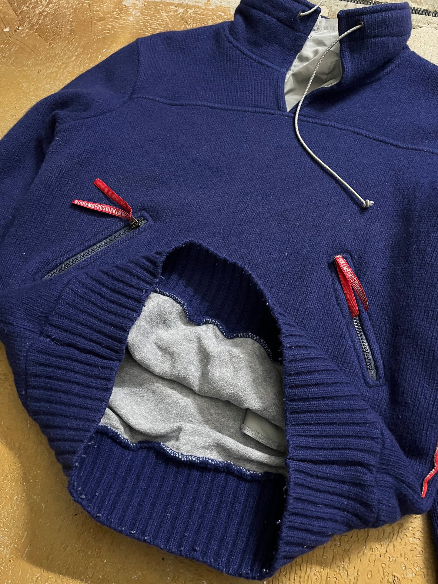 Dirk Bikkembergs ski knit sweater - S