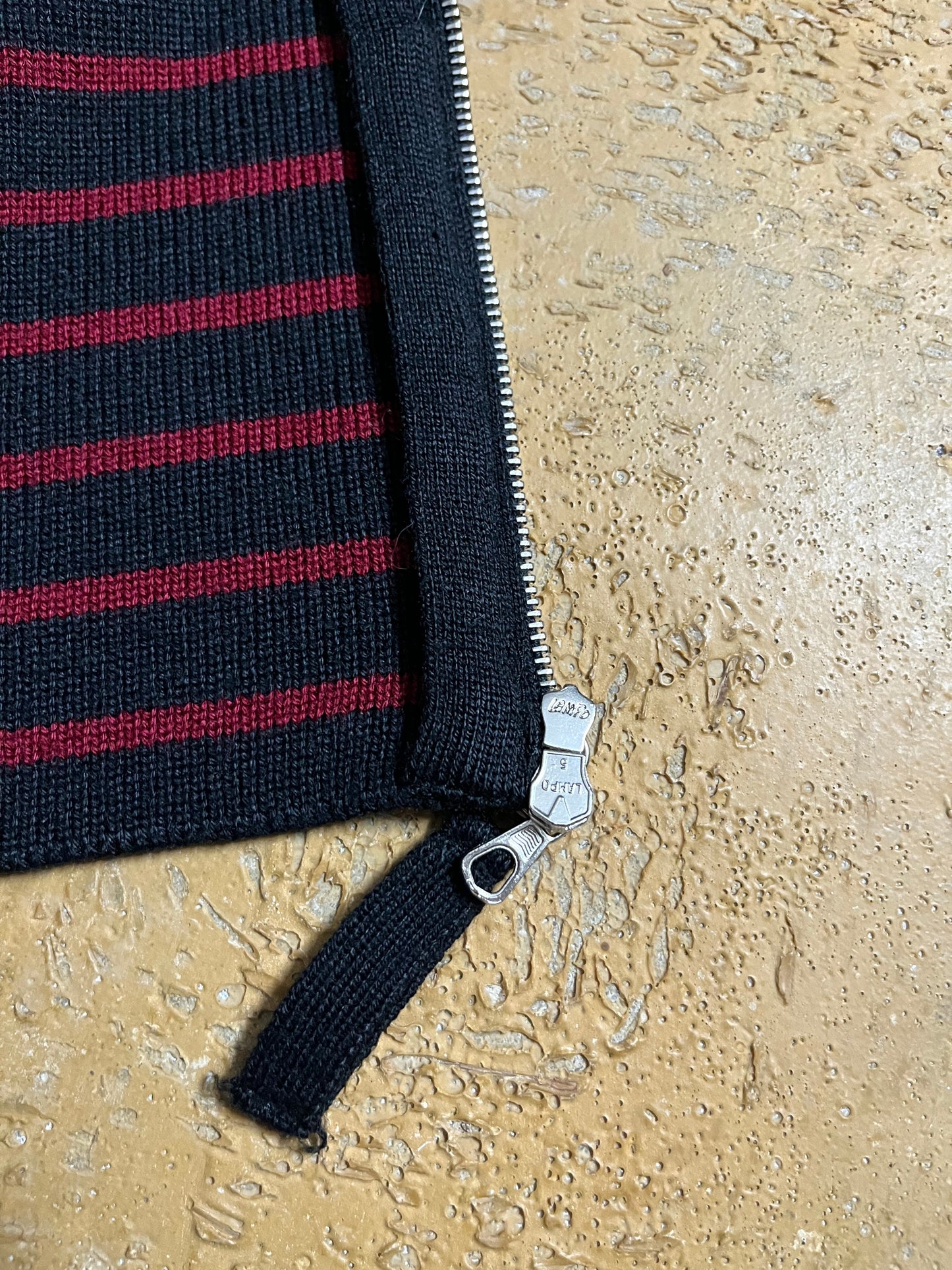 Jean Paul Gaultier knit zip-up sweater - XS