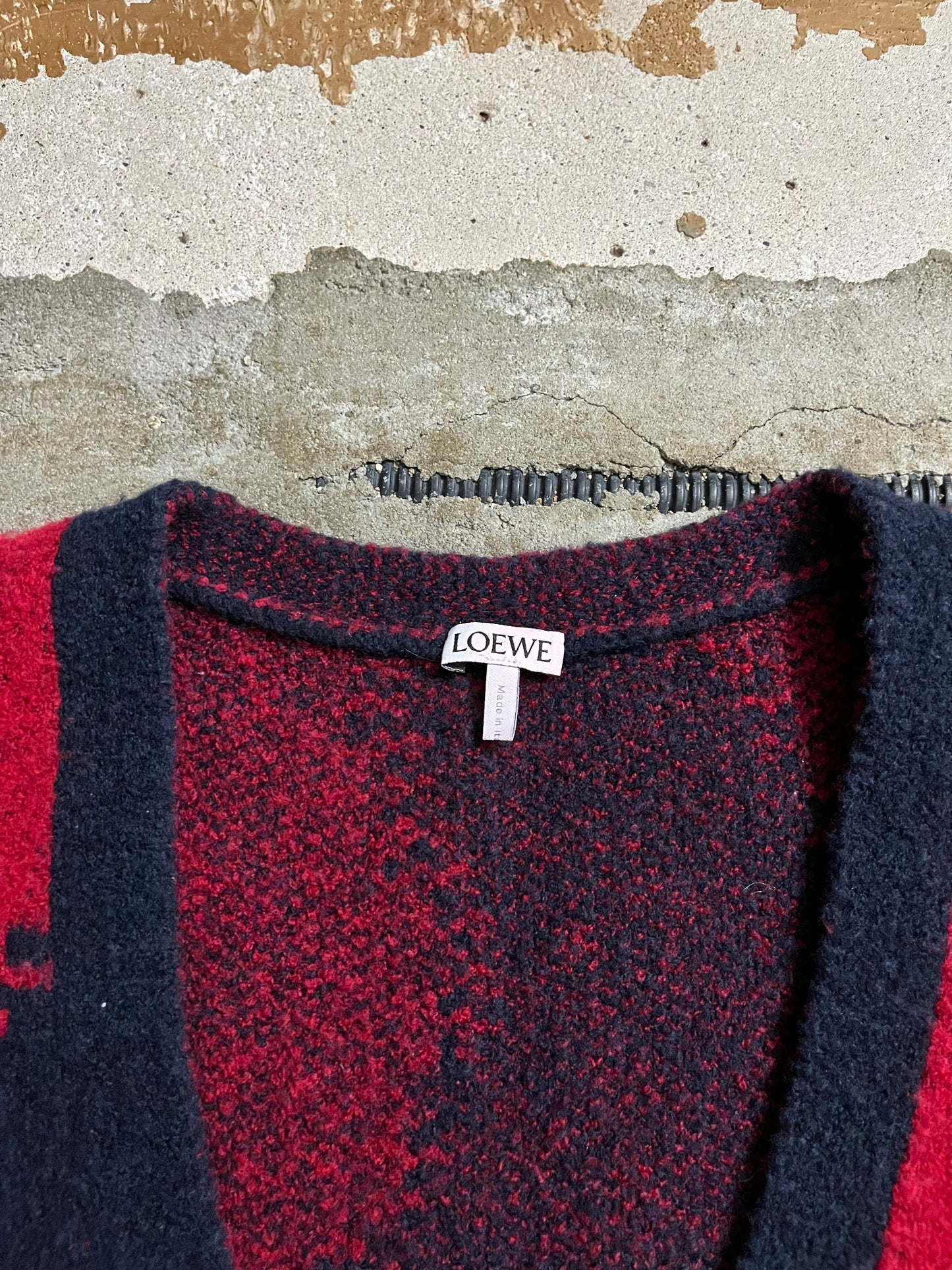 LOEWE wool cardigan jacket - M