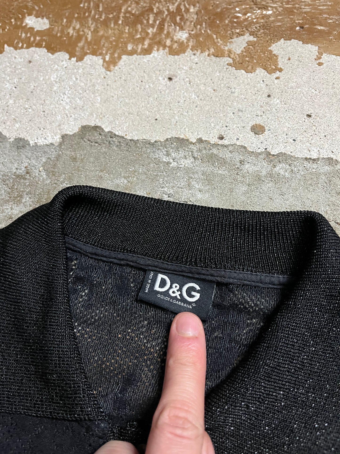 Dolce & Gabbana mesh lace top - M