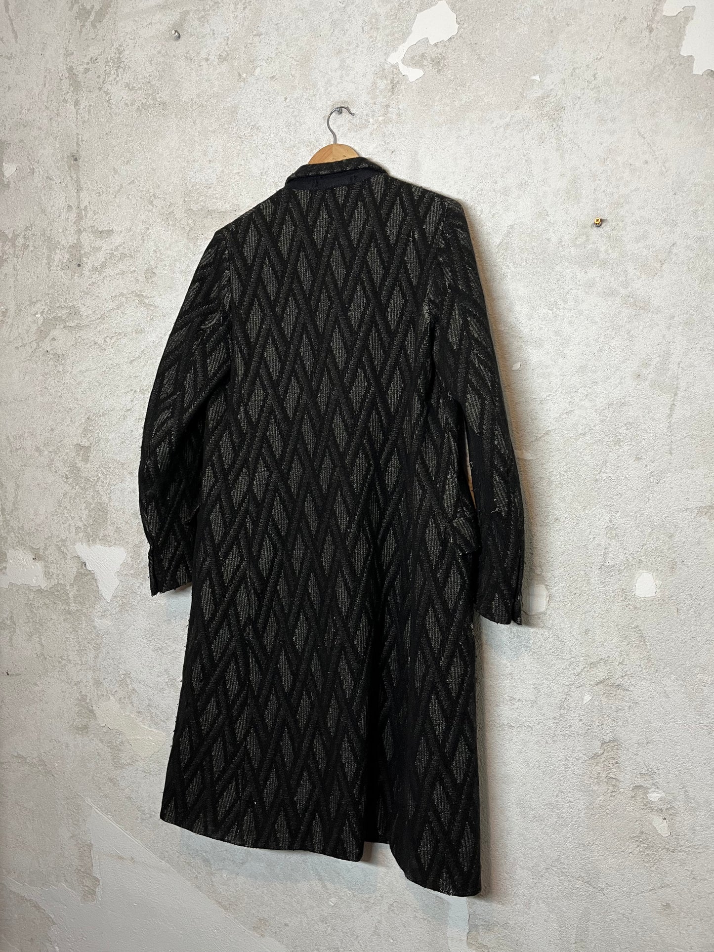 Dries van Noten trenchcoat wool designer jacket - M
