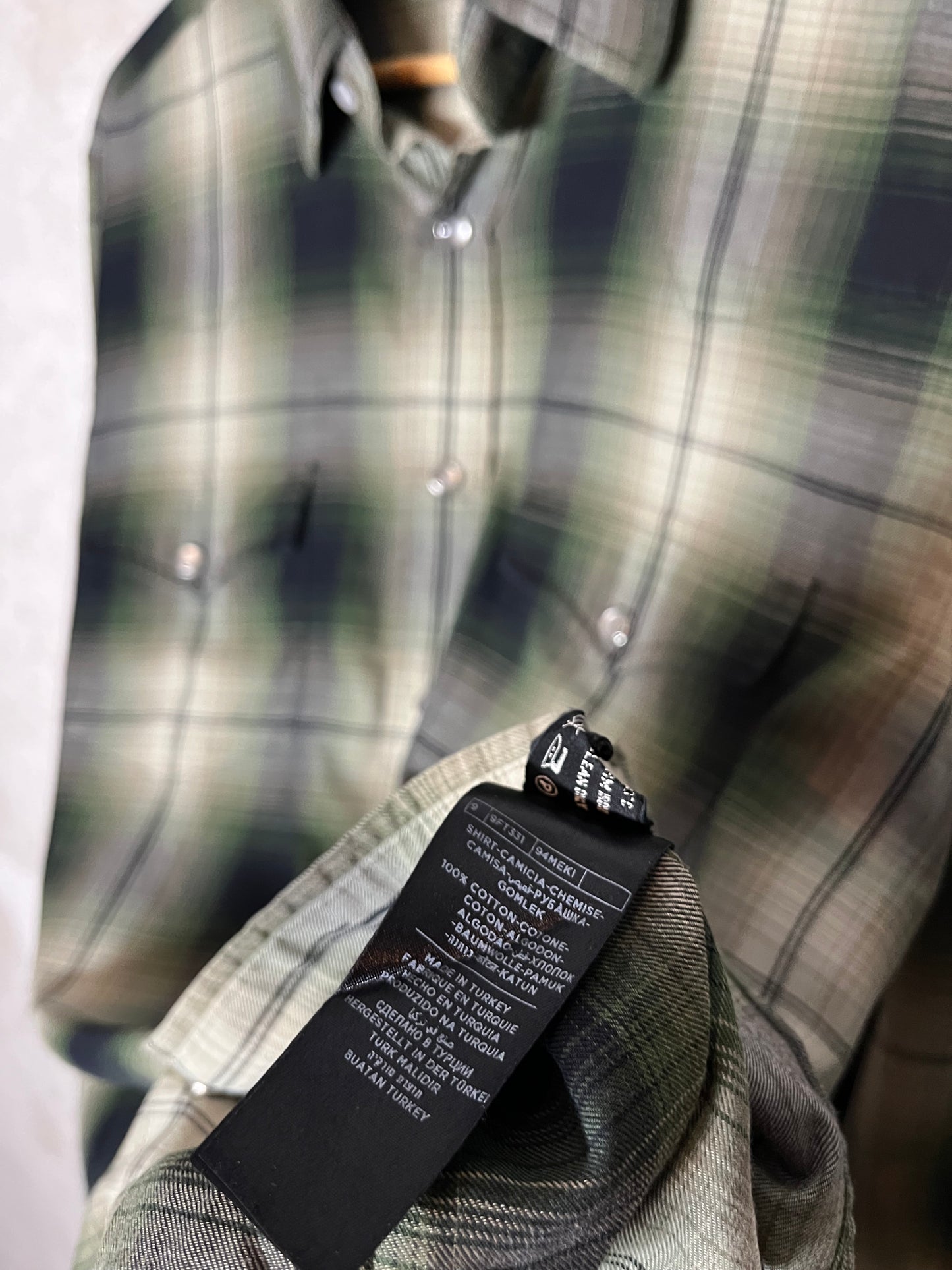 Tom Ford checkered shirt - L