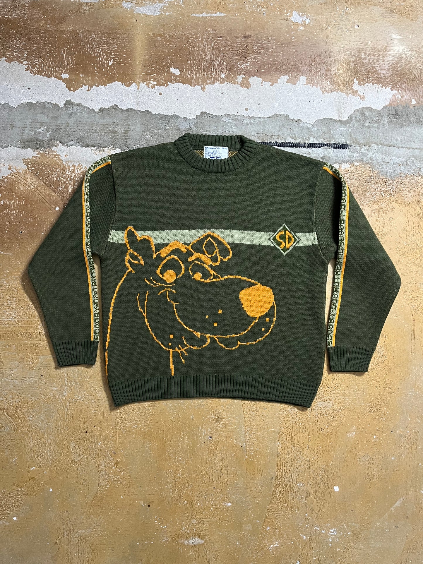 Avenue of the stars vintage knit Scooby Doo sweater - S