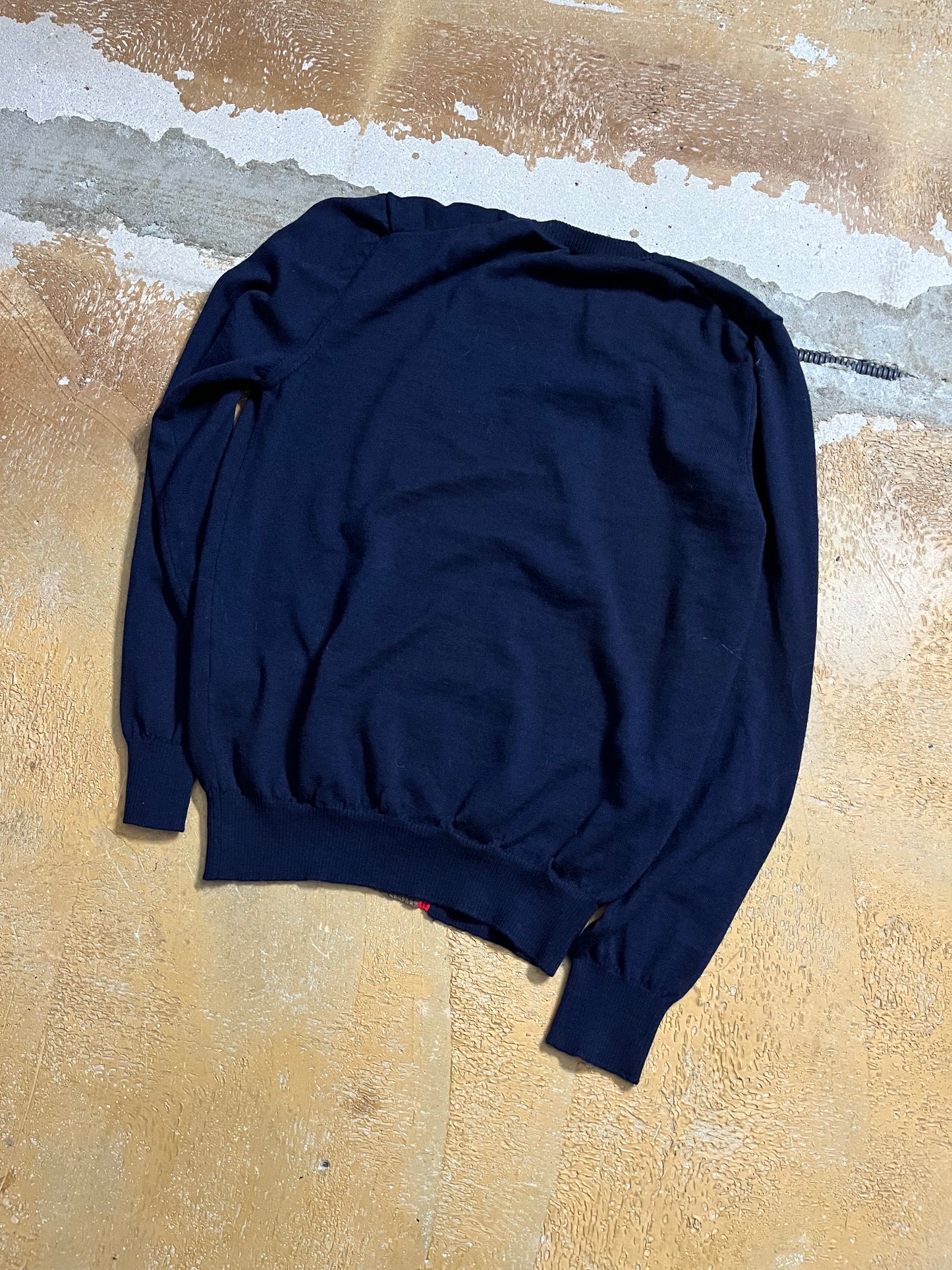 Dirk Bikkembergs merino wool knit sweater - M