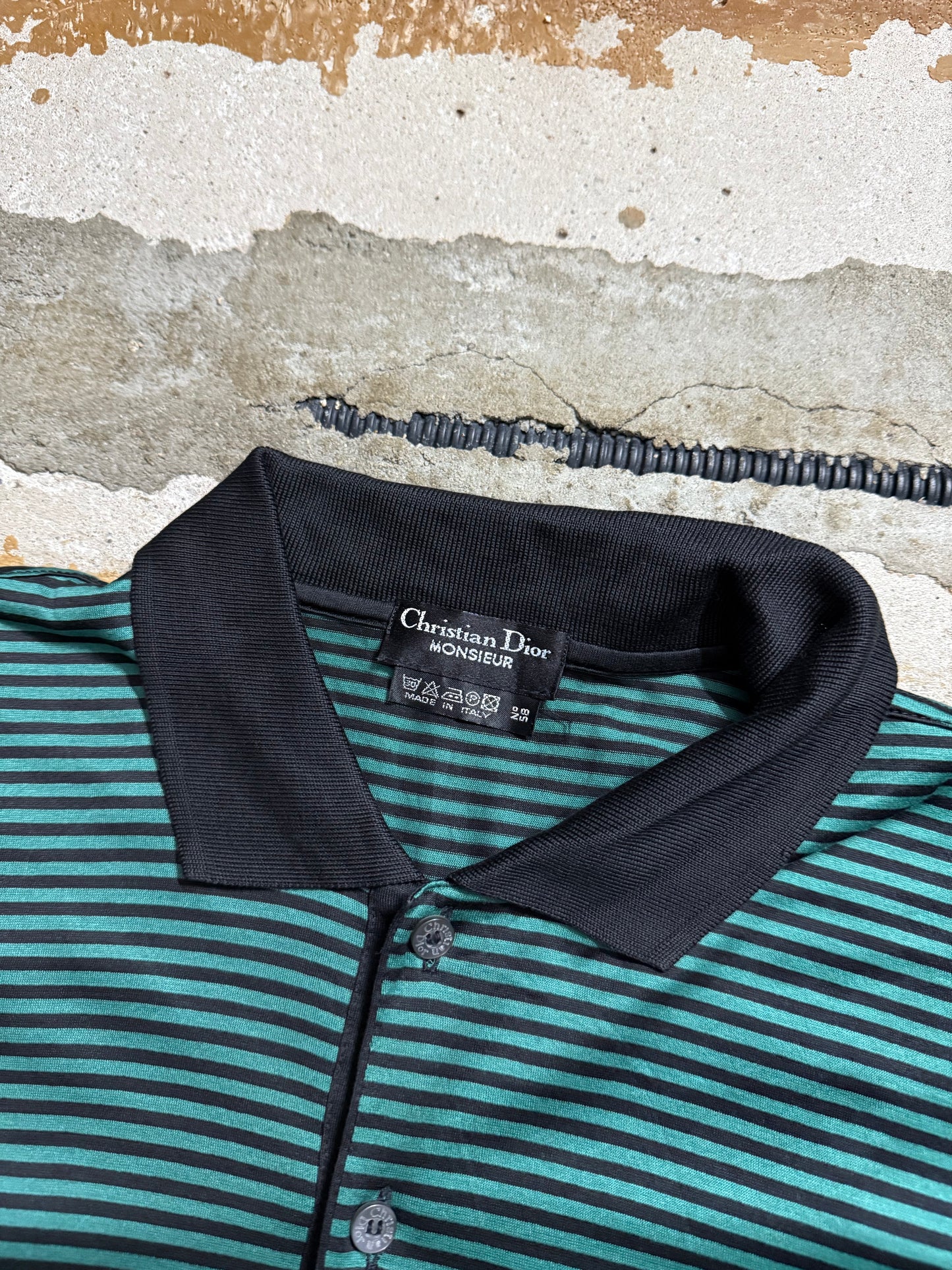 Christian Dior 70s polo shirt - M
