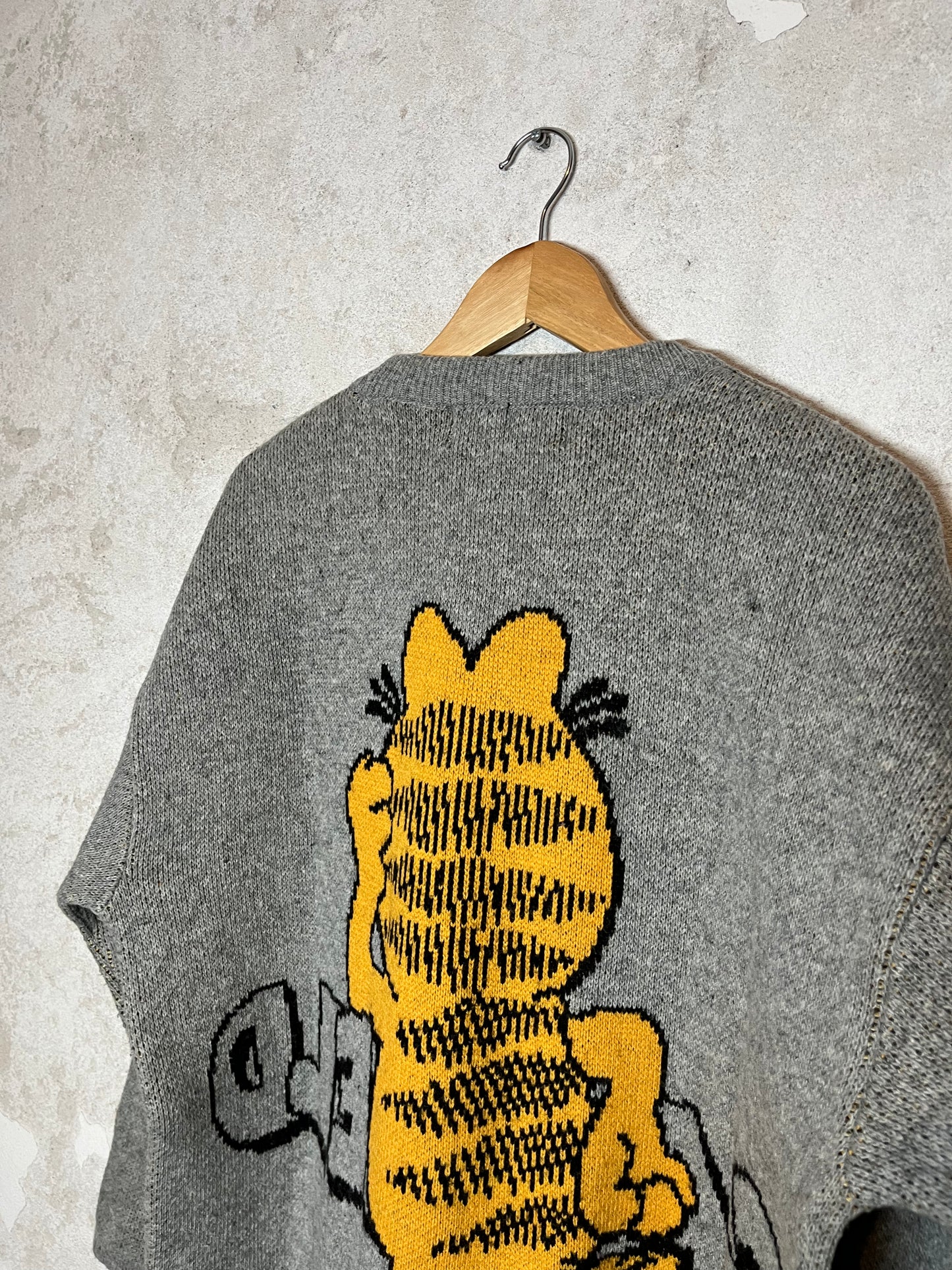 Vintage Garfield collectors heavy knit sweater - L/XL