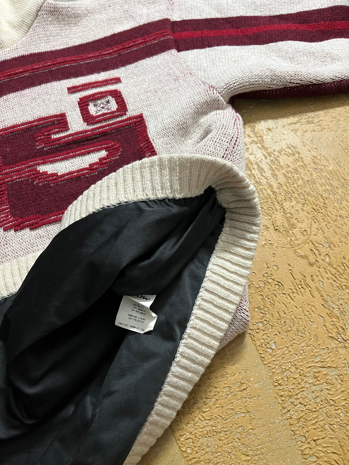 Oxbow vintage ski sweater - L