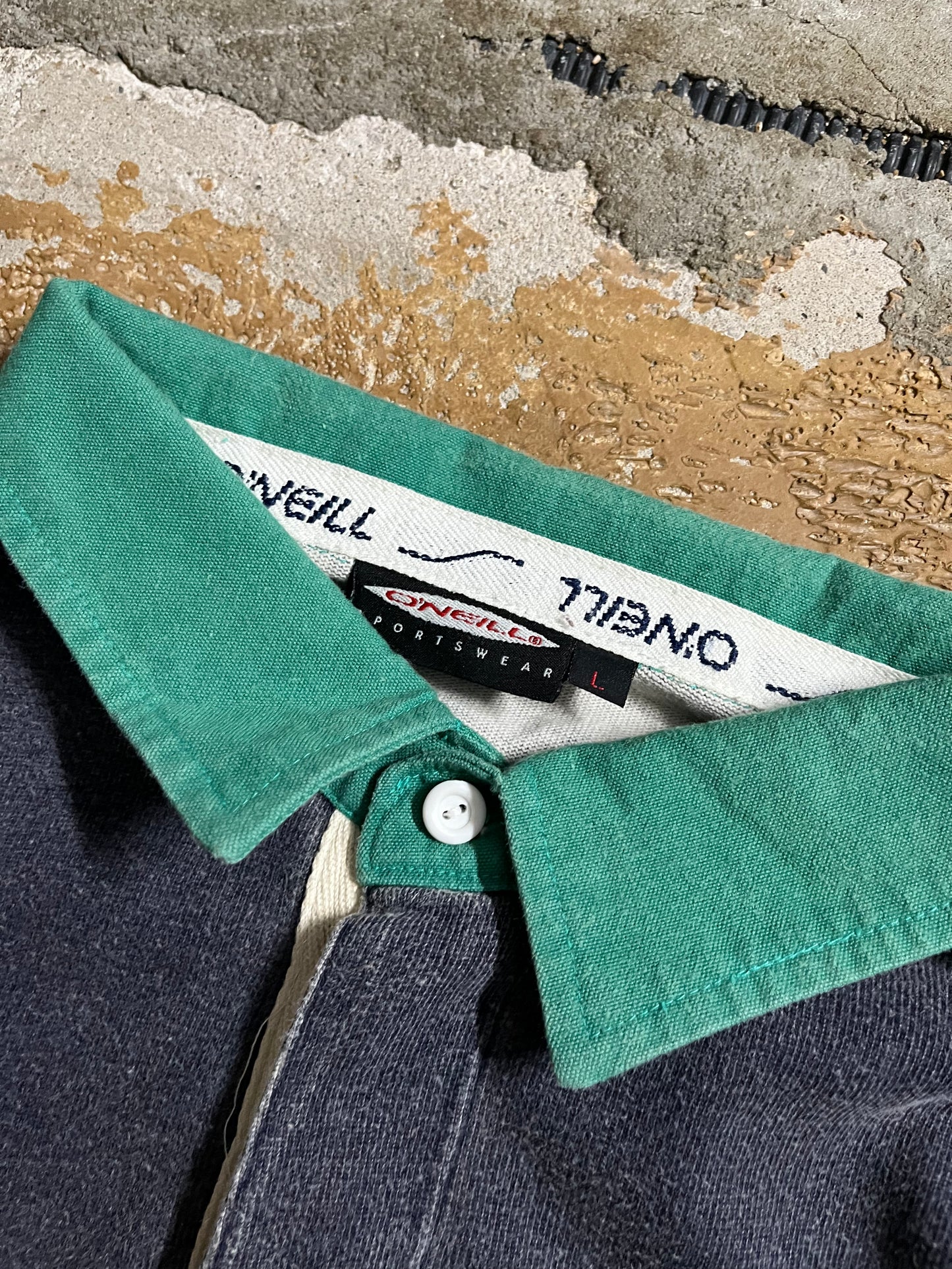 O’neill very rare vintage longsleeve polo - XL