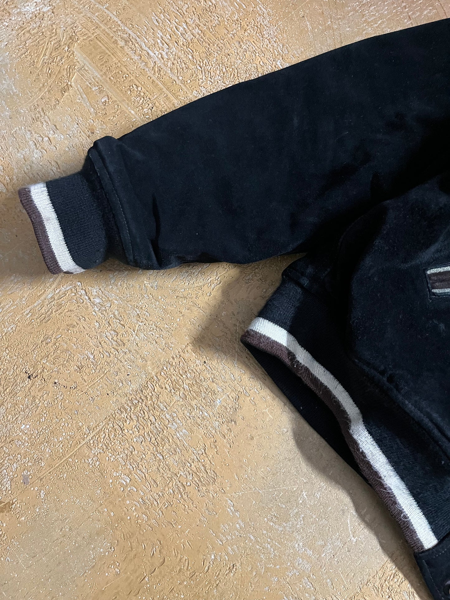 Diesel leather bomber jacket - S