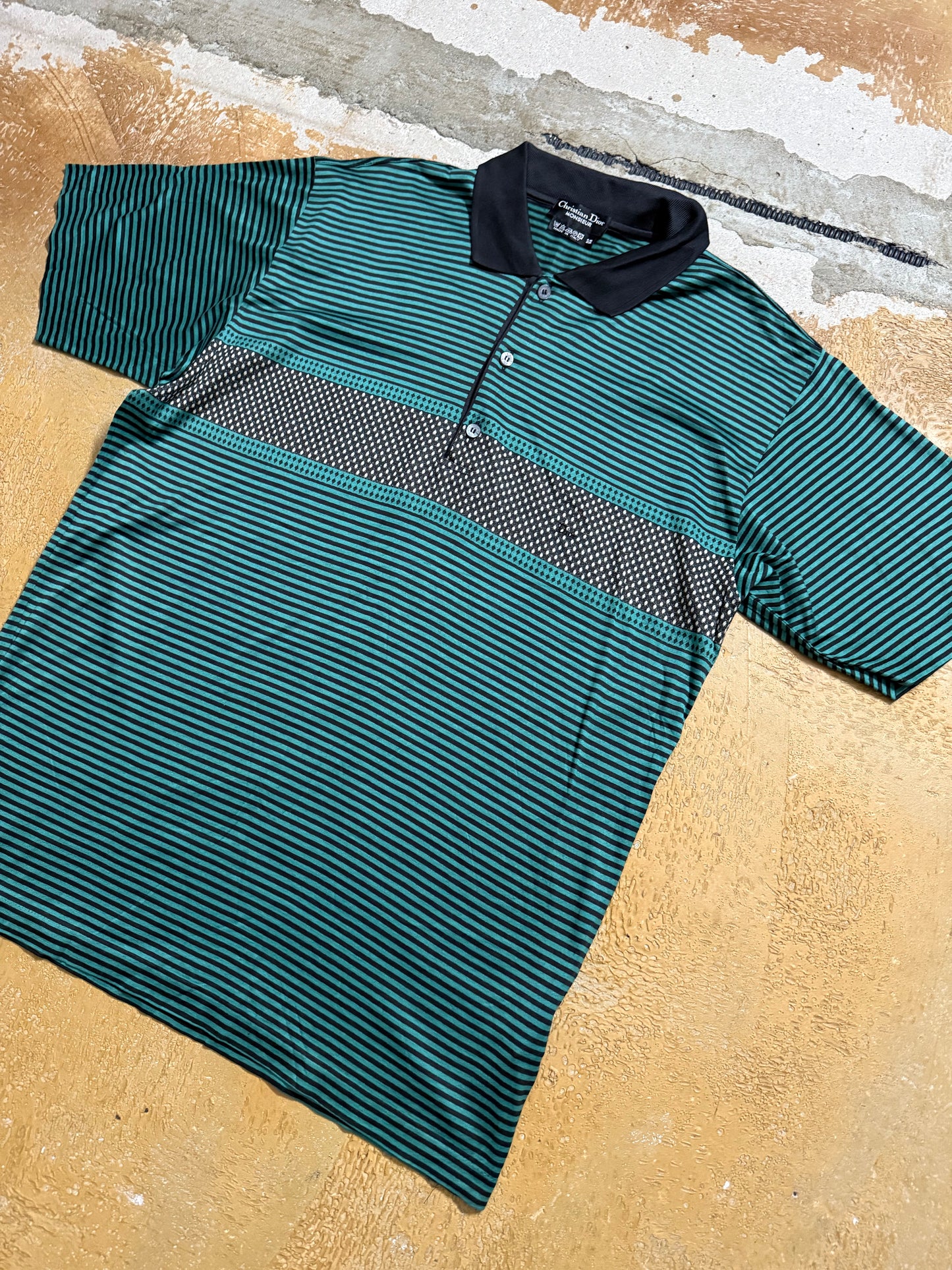 Christian Dior 70s polo shirt - M