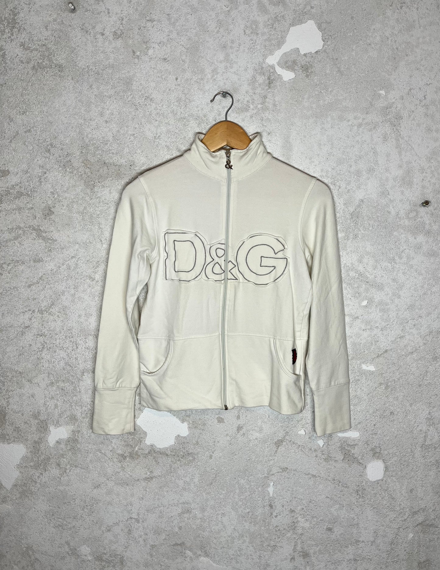 Dolce & Gabanna zip-up sweater vintage 2000s - S