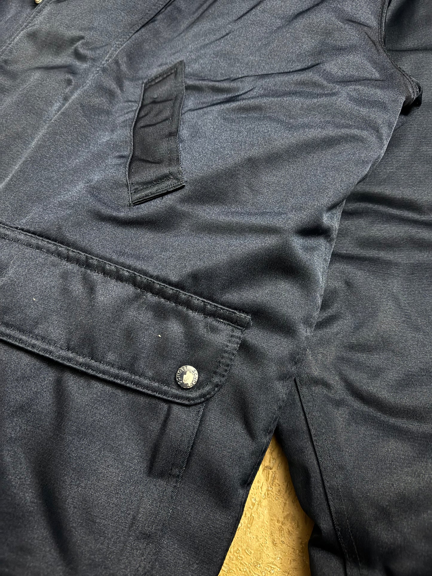 Schott vintage fireman lobster metal clasp winter jacket - XL