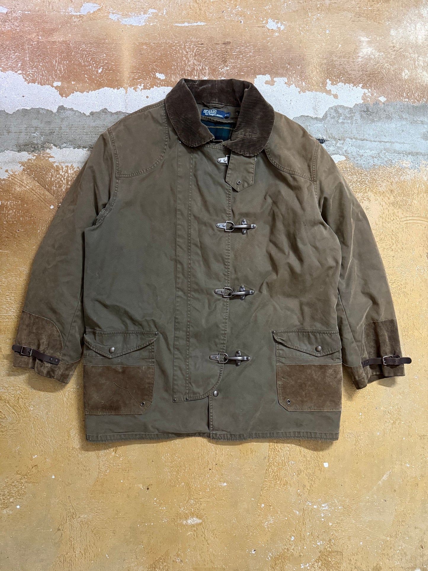 Ralph Lauren fireman lobster clasp removable lining jacket - XXL