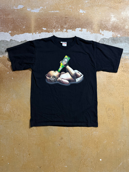 Vintage Heineken Baby graphic tee shirt